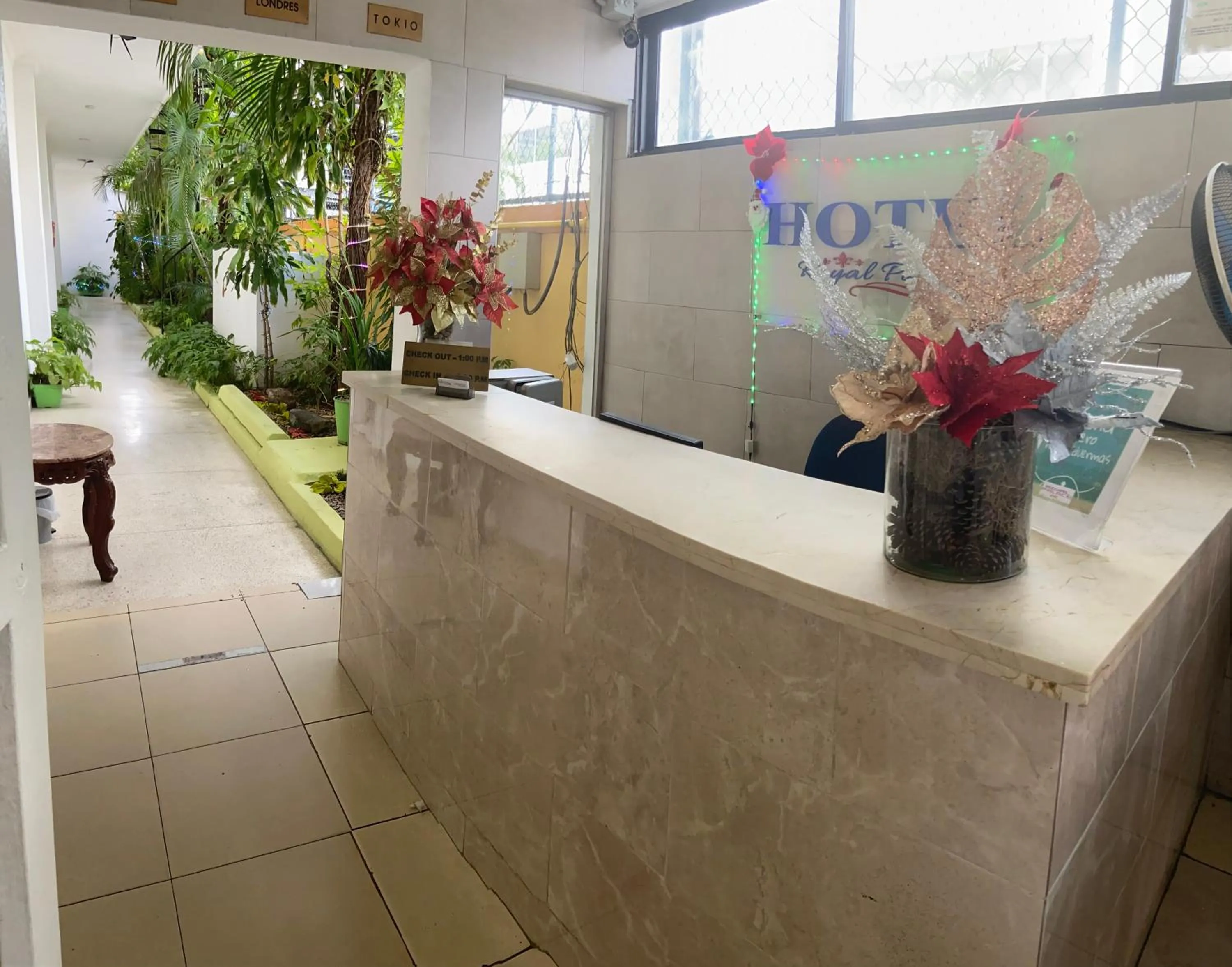 Lobby or reception in Royal Palace Hotel