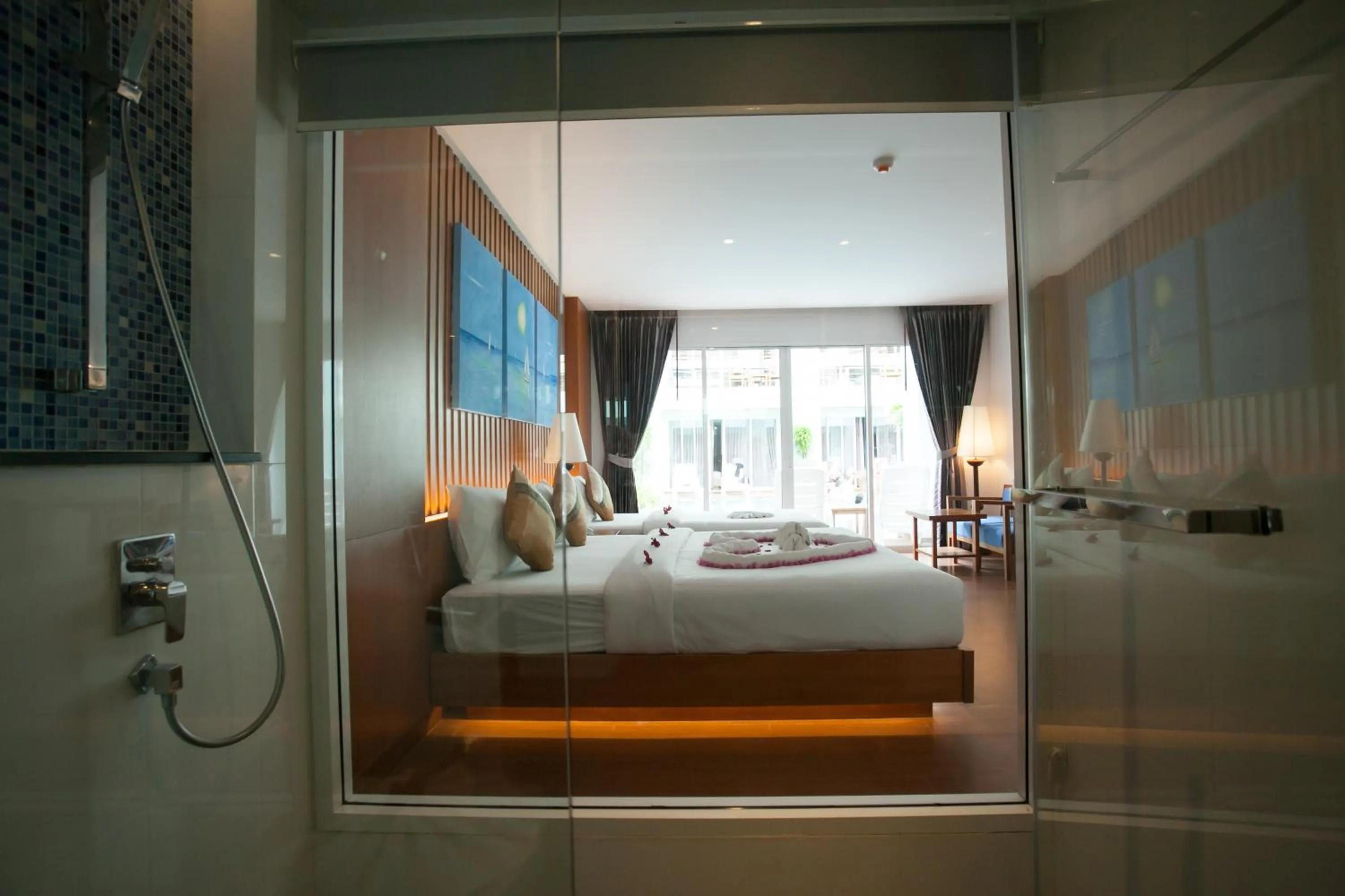 Bed in Phi Phi Harbour View Hotel-SHA Extra Plus