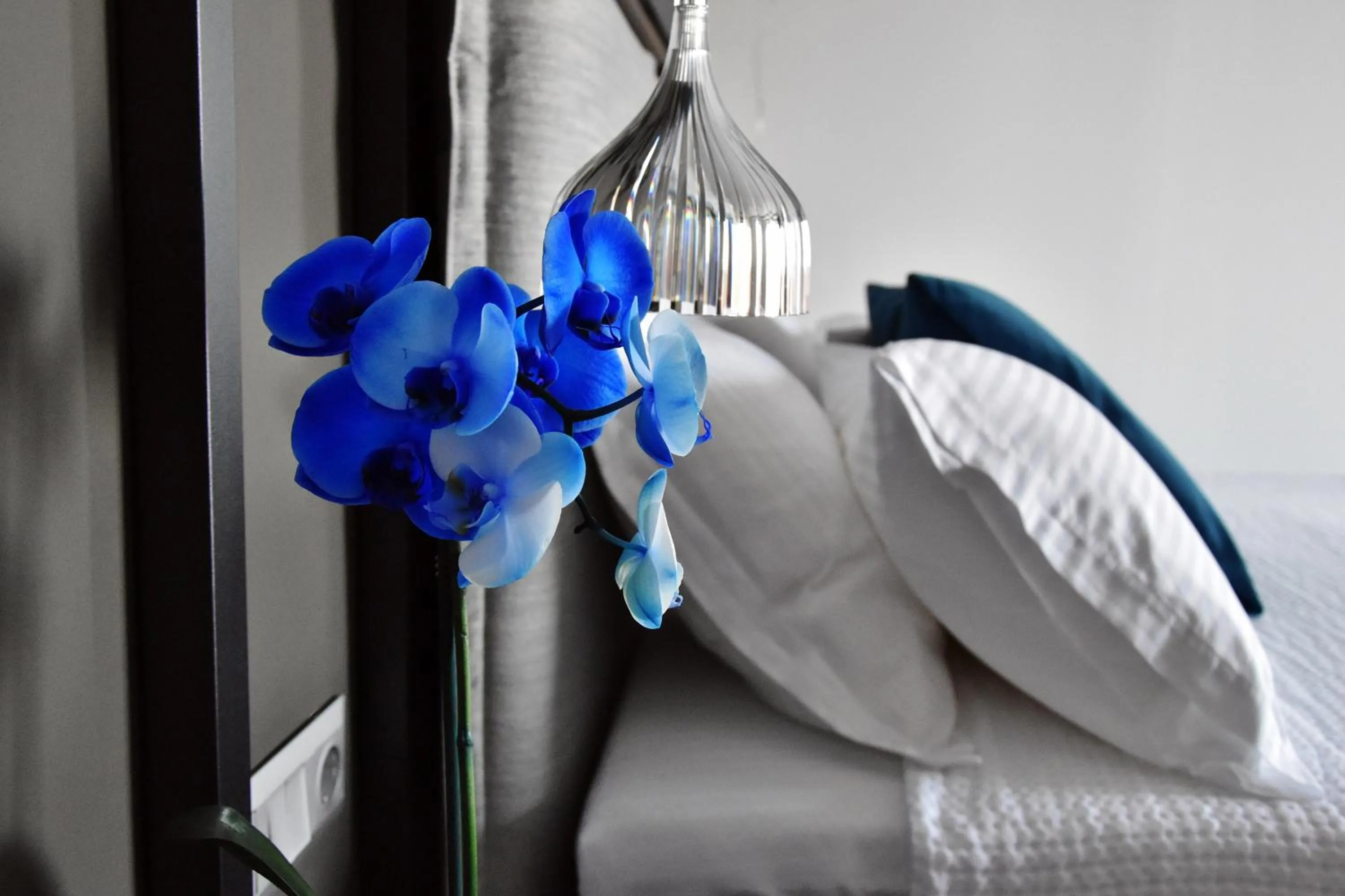 Decorative detail, Bed in Alexander Inn