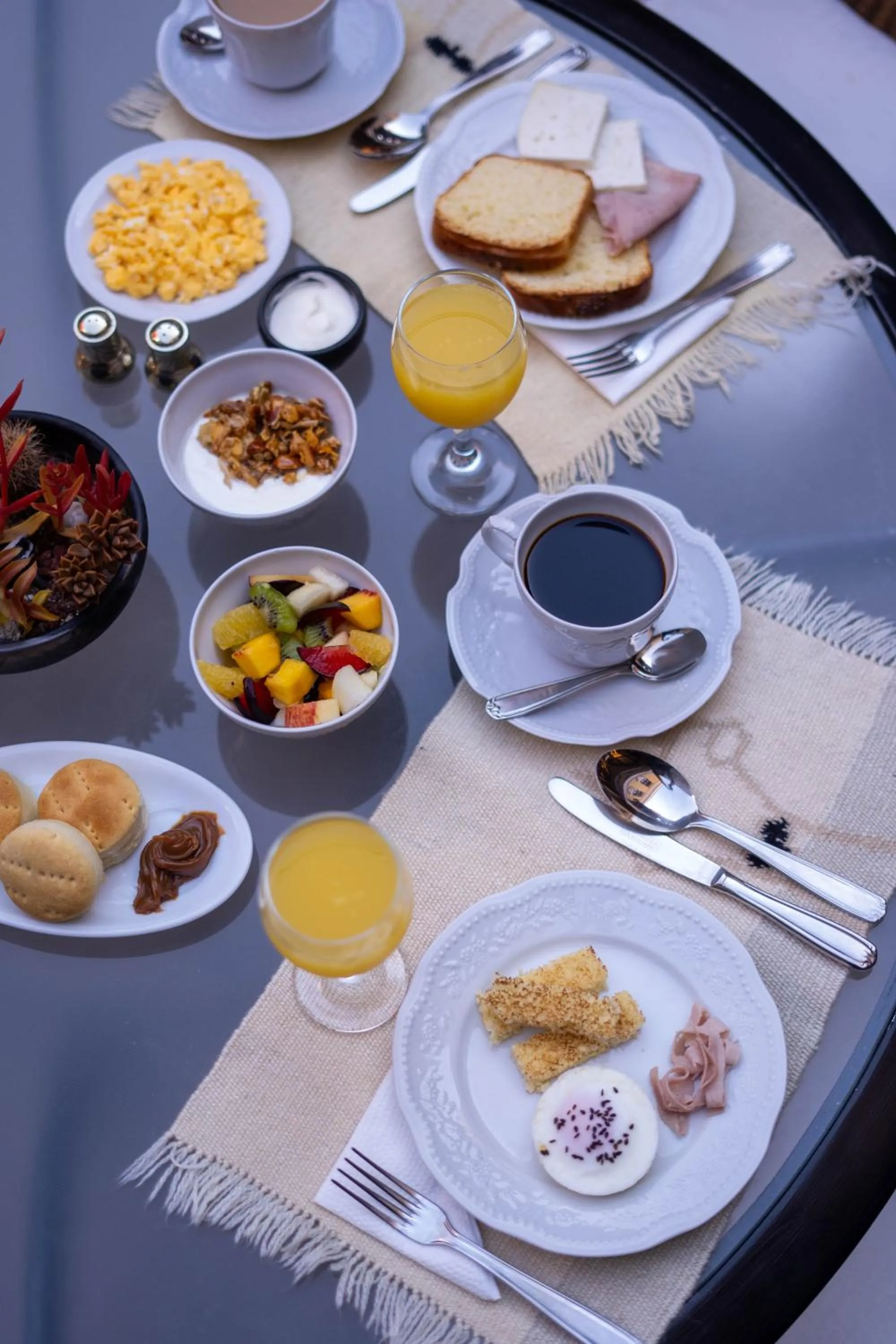 Breakfast in Villa Vicuña Cafayate Boutique Hotel