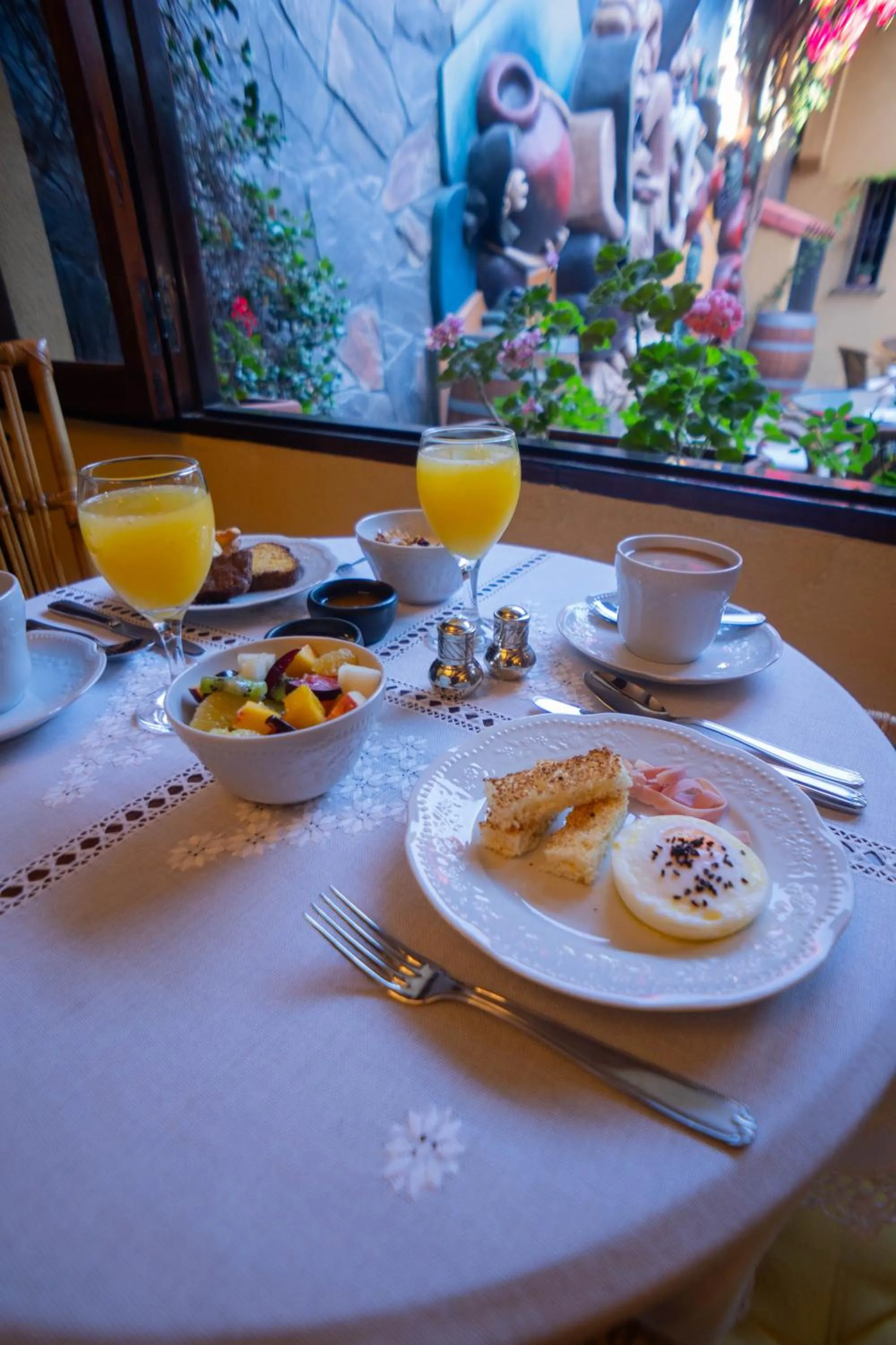 Breakfast in Villa Vicuña Cafayate Boutique Hotel