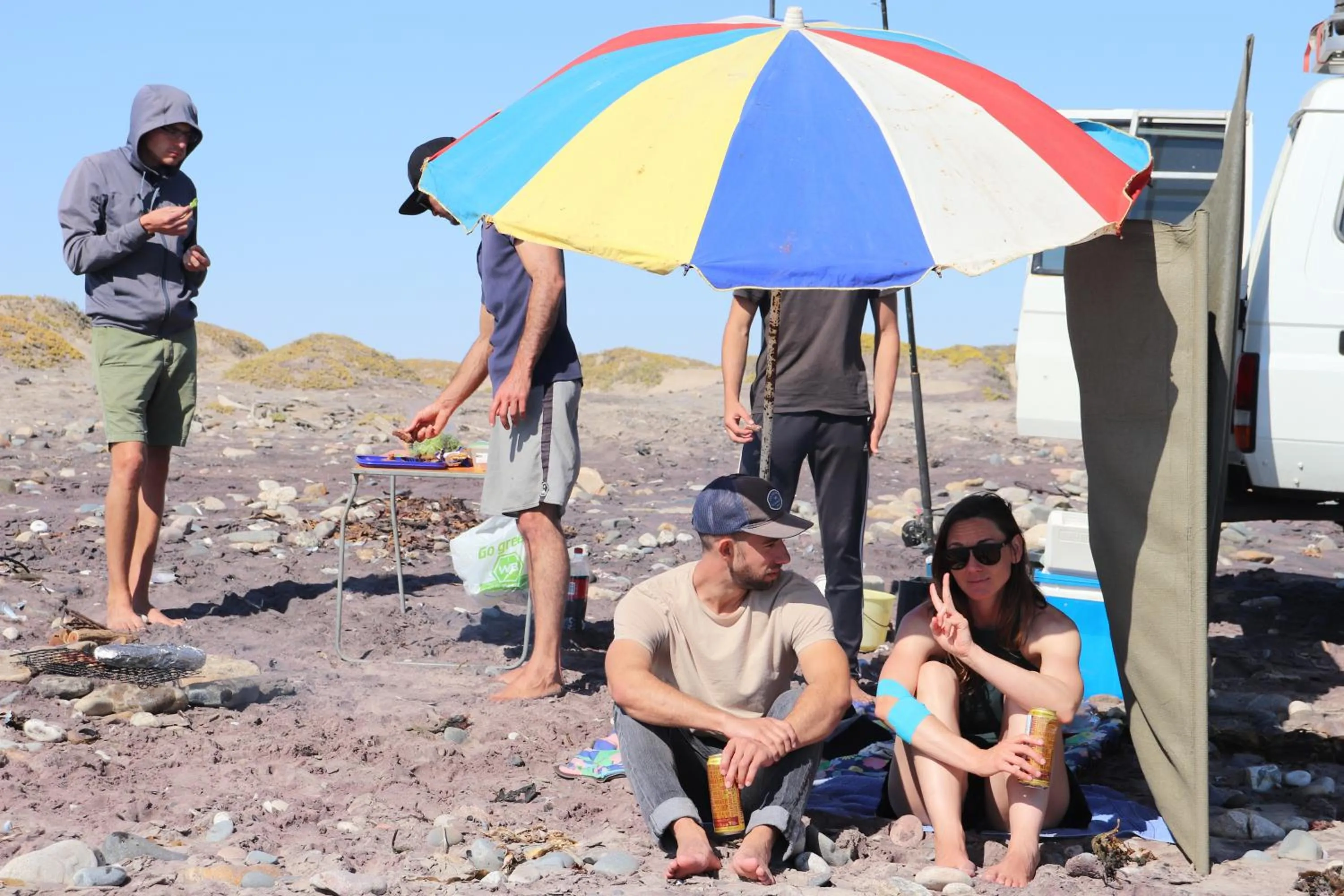 People in Salty Jackal Surf Camp