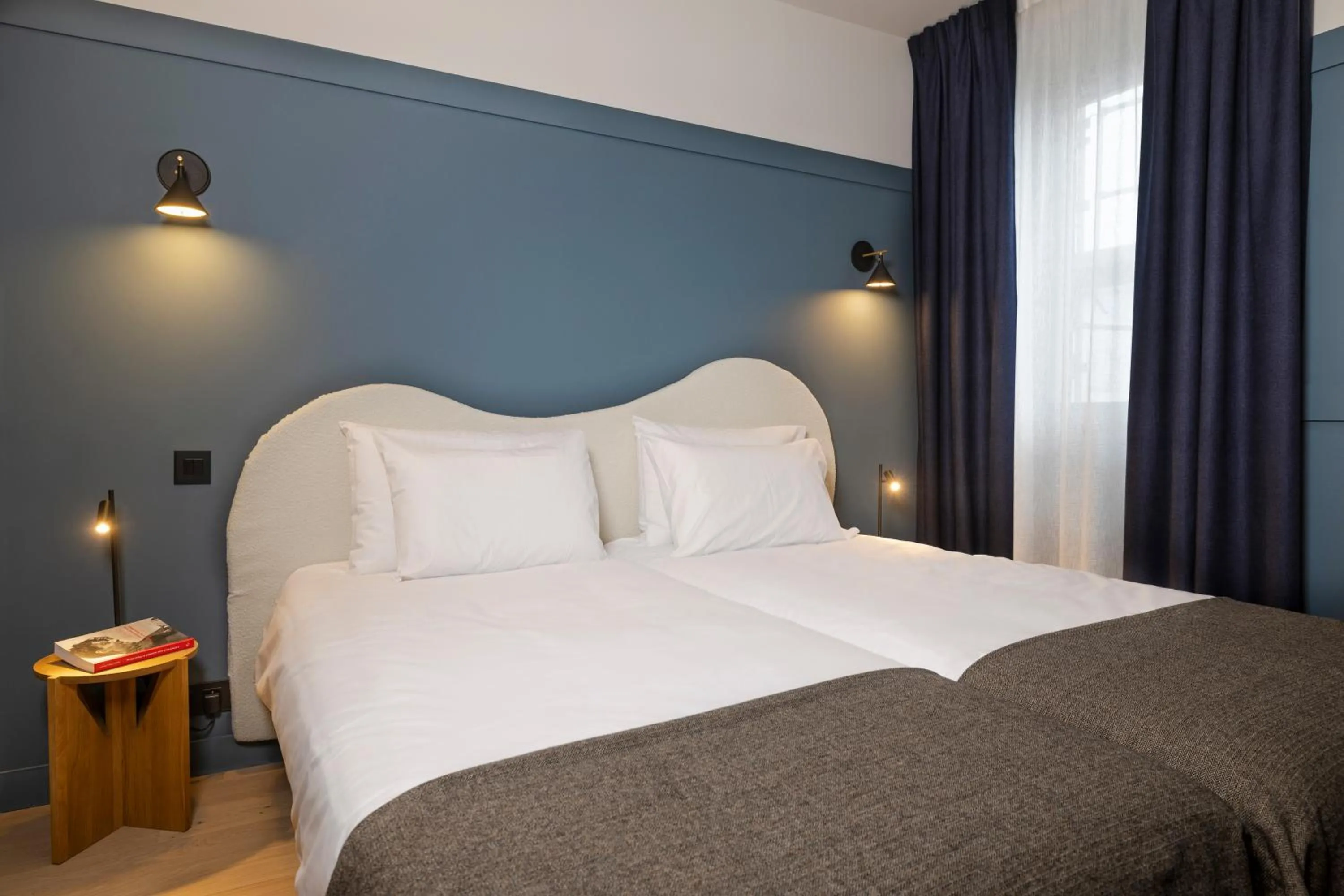 Bed in Hôtel Restaurant la Couronne