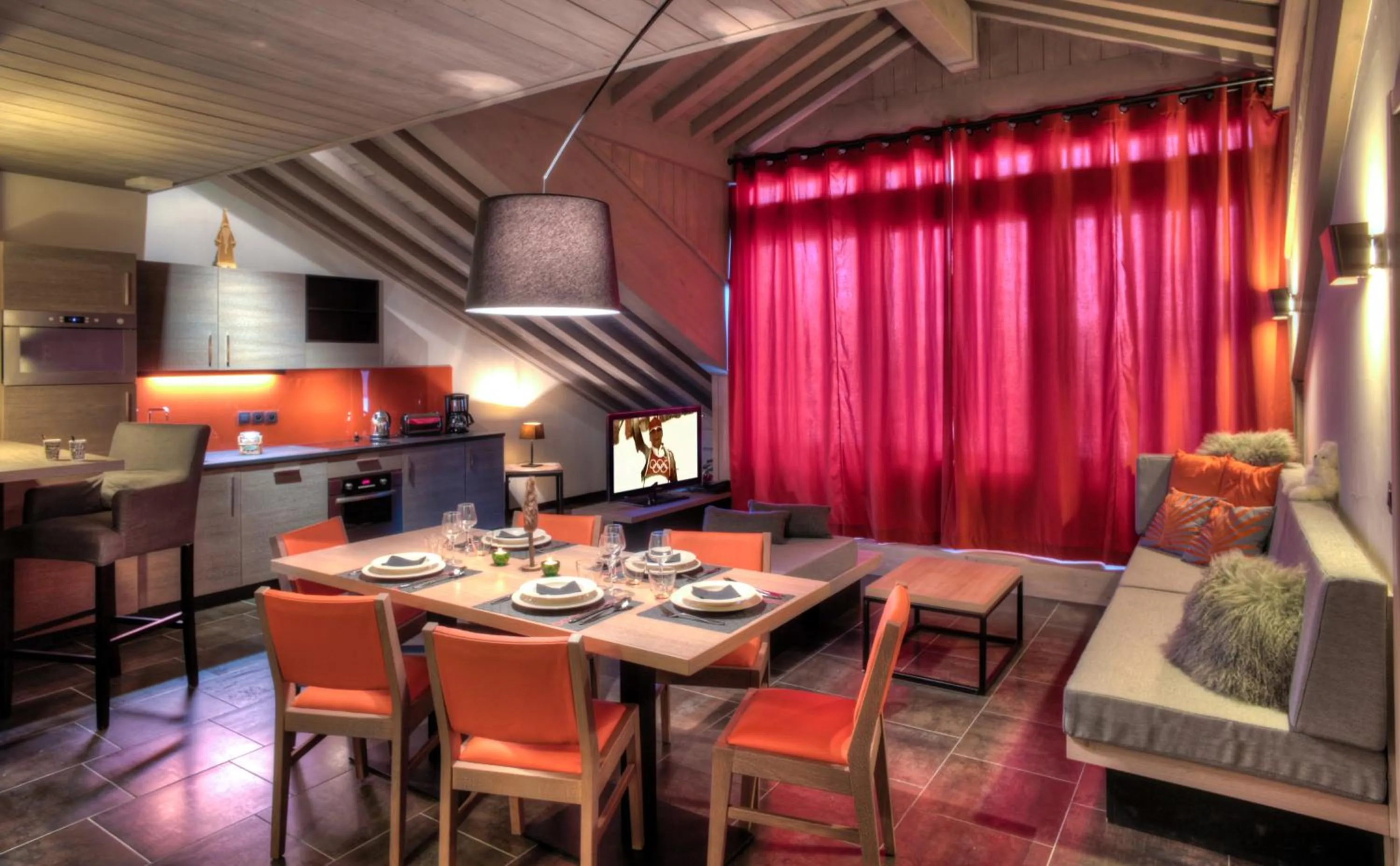 Kitchen or kitchenette in Residence Montana Plein Sud