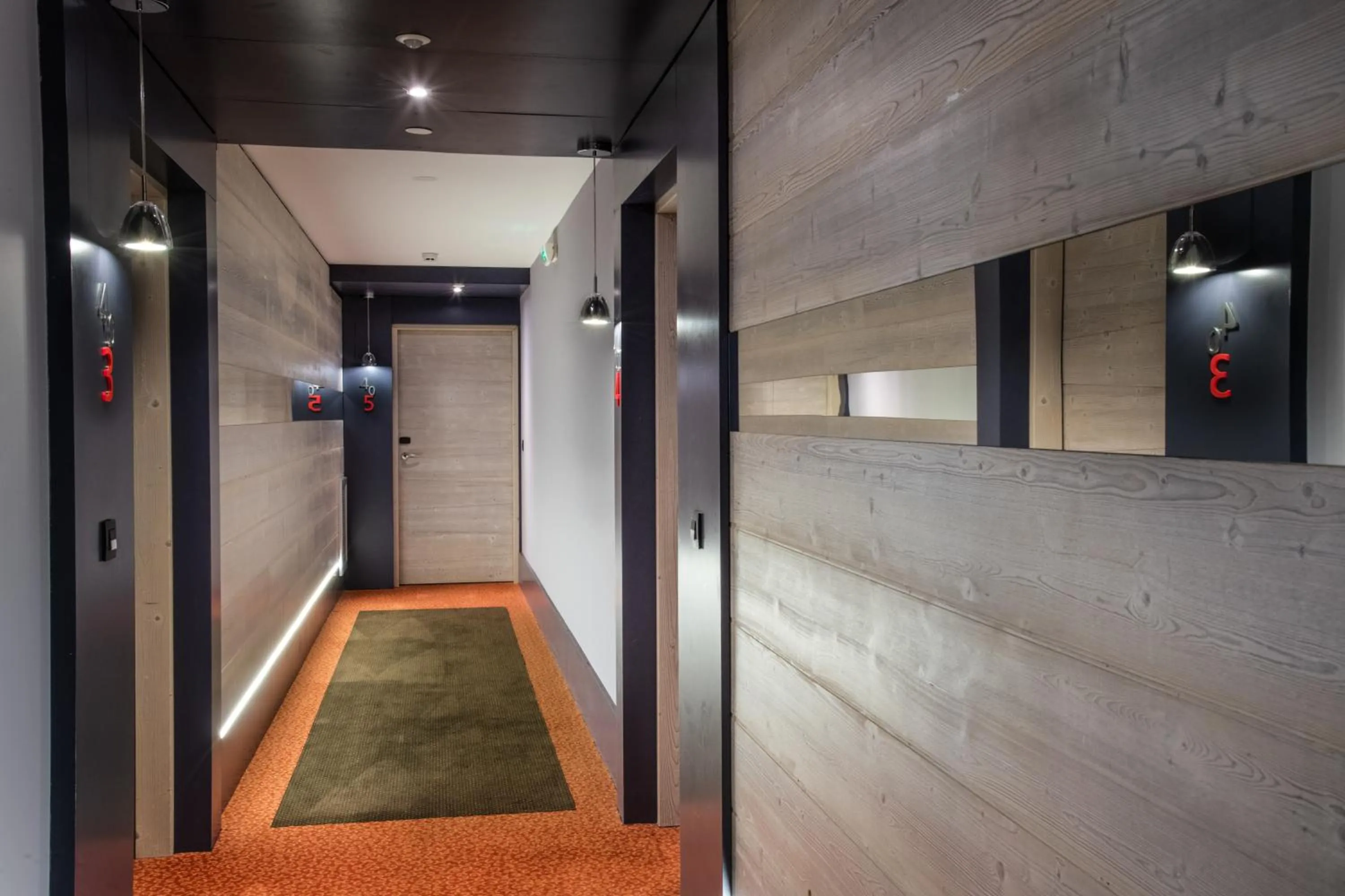 Decorative detail in Residence Montana Plein Sud