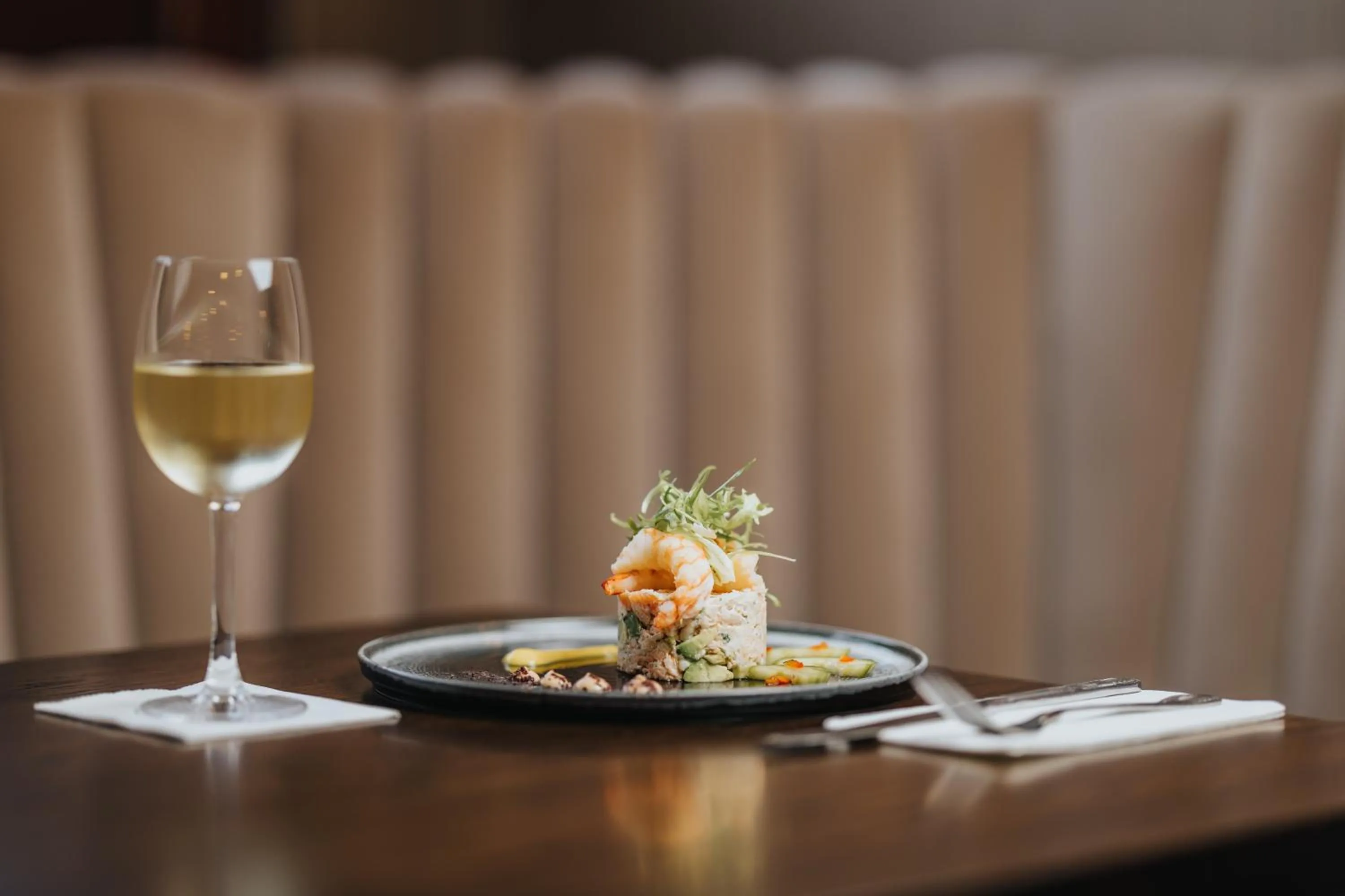 Food and drinks in Bay View Hotel