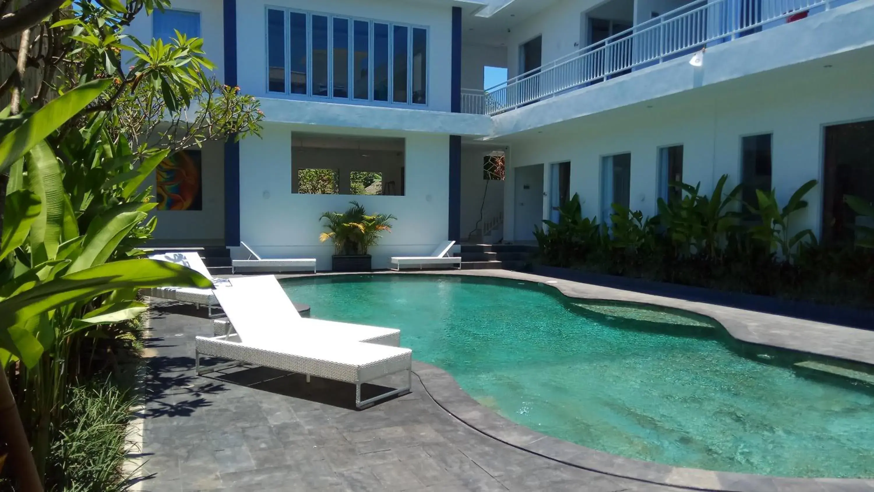 Swimming pool in The Bali Bubble Swimming pool in The Bali Bubble