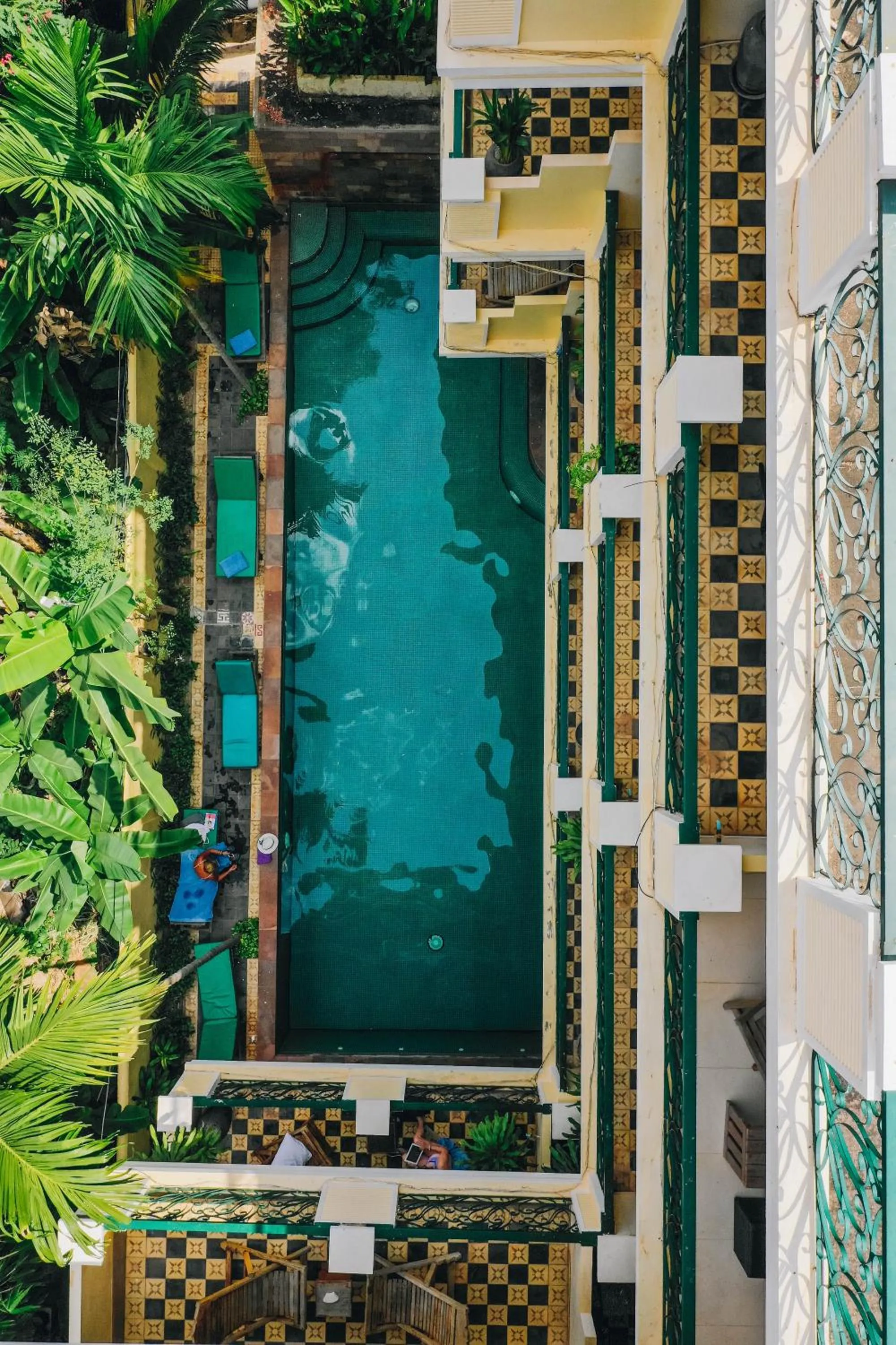 Bird's eye view in Golden Banana Residence