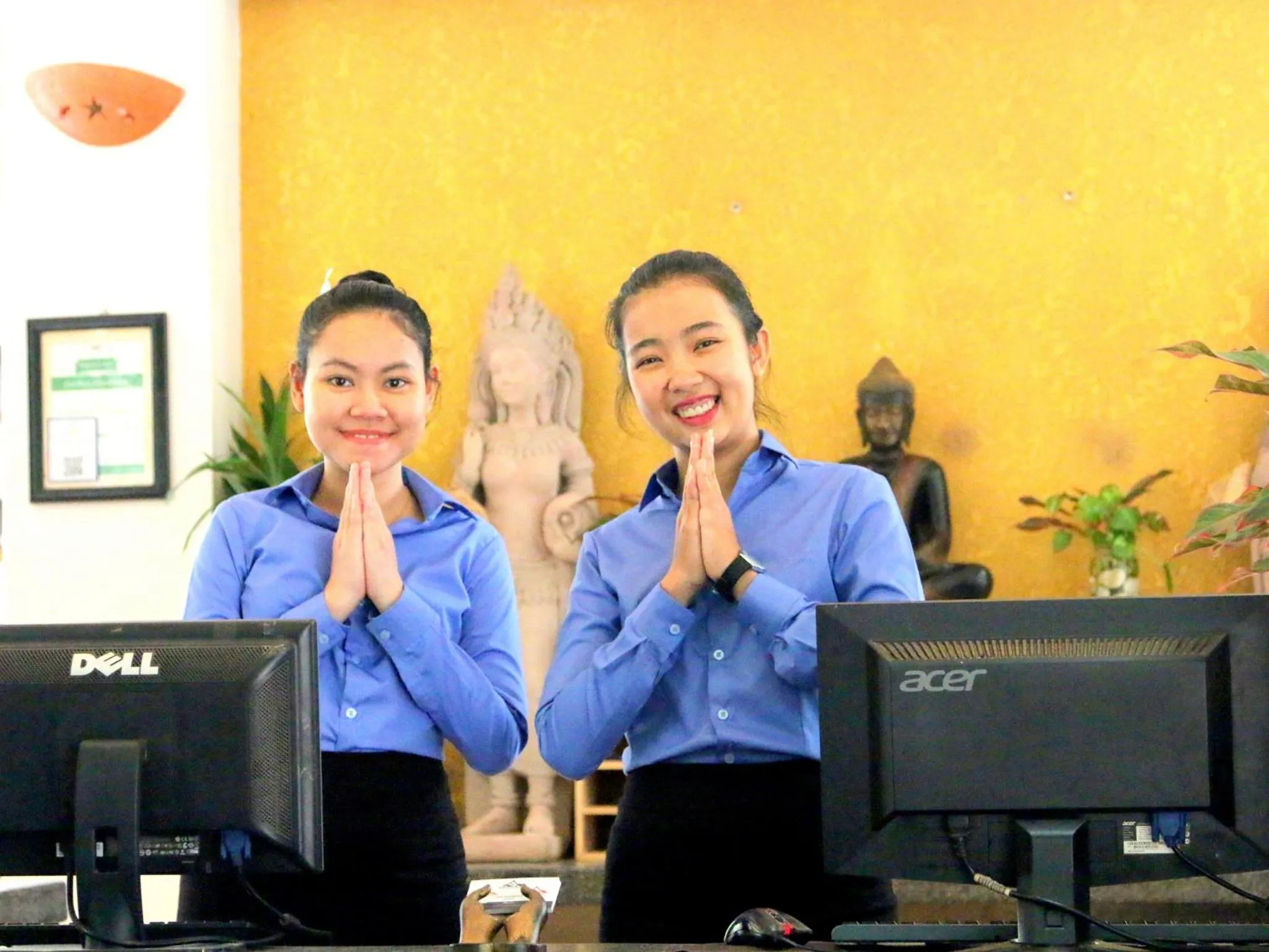 Staff in Golden Banana Residence