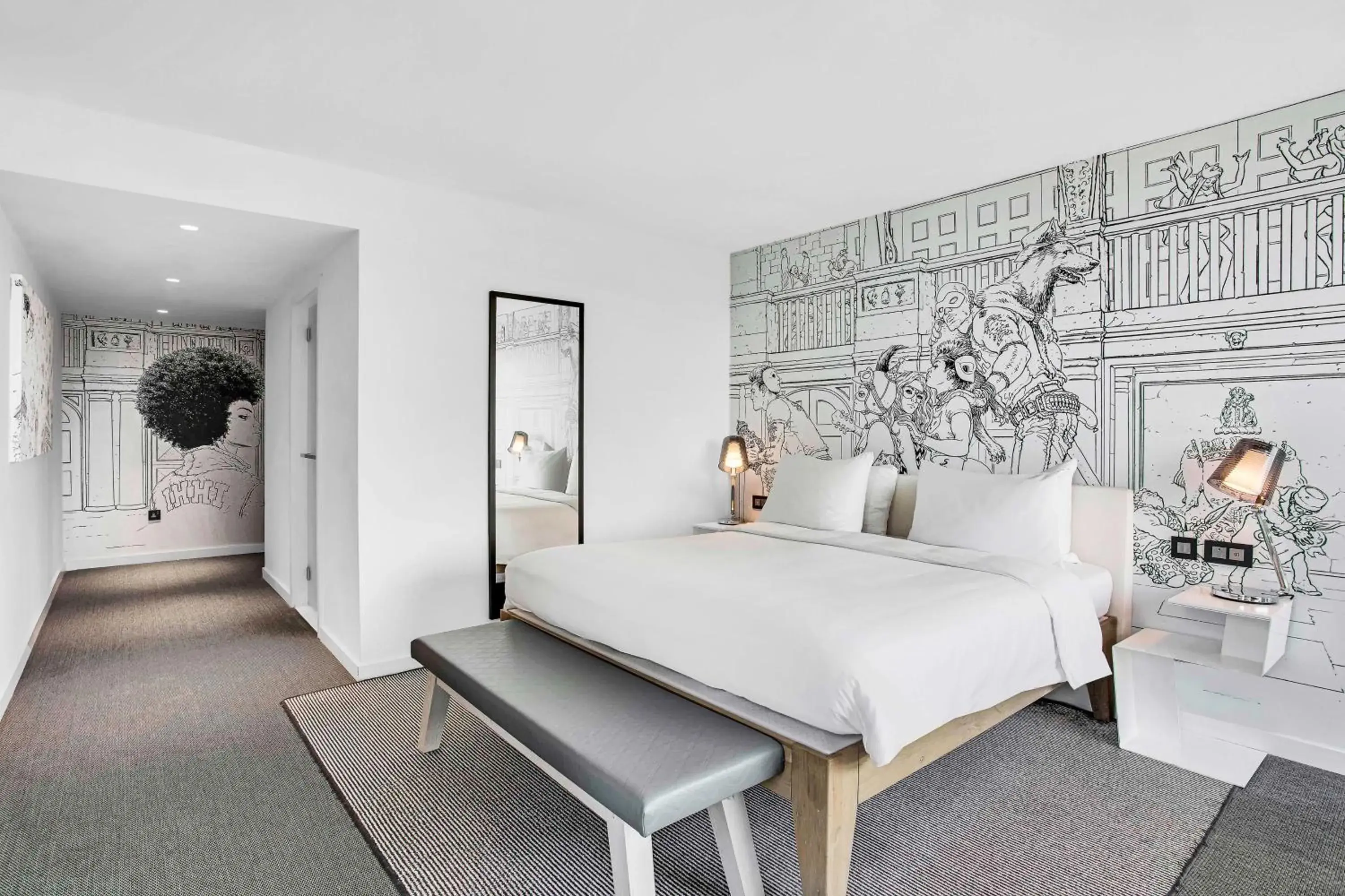 Junior Suite with View in Radisson RED Hotel, Glasgow Junior Suite with View in Radisson RED Hotel, Glasgow