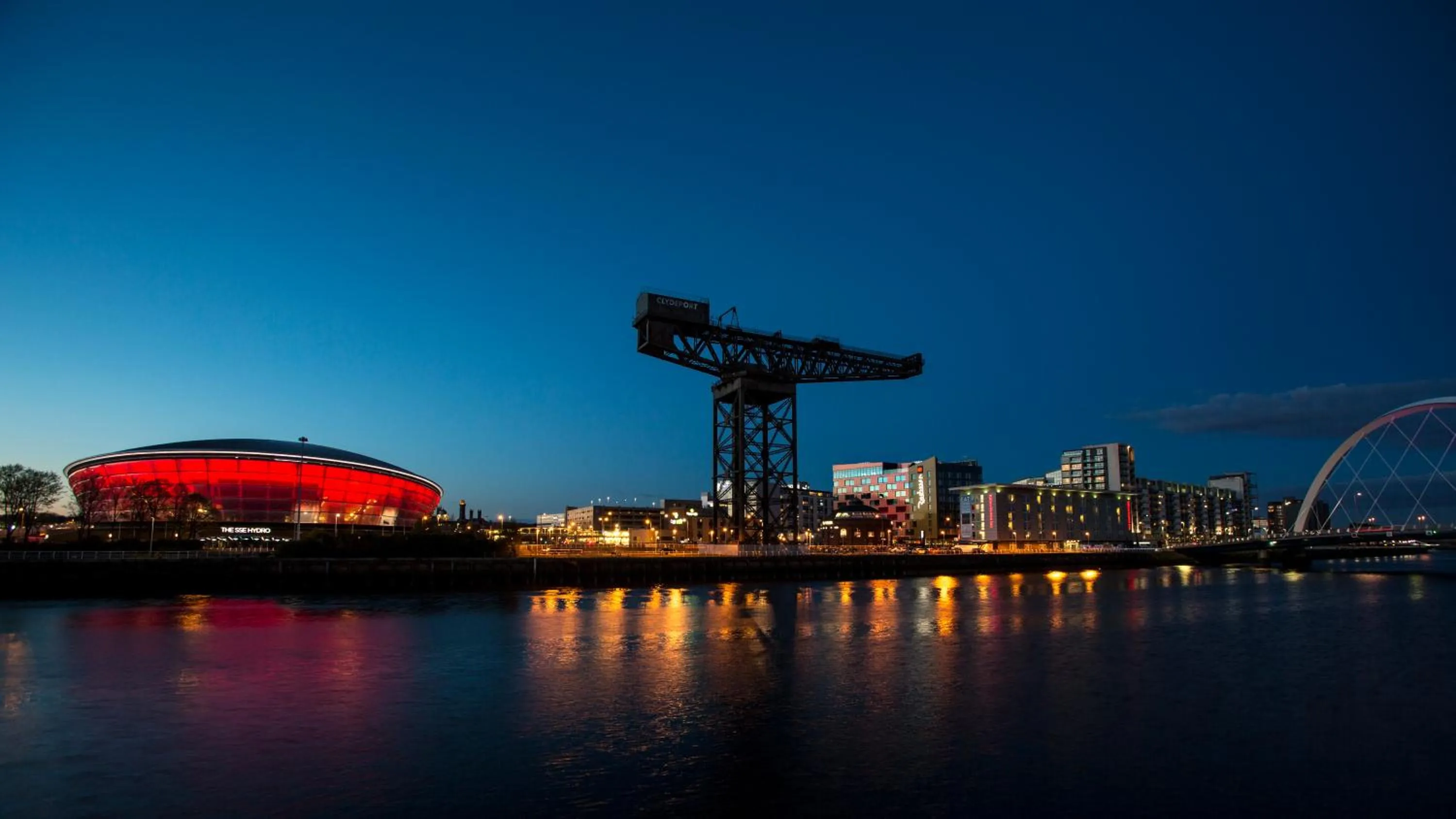 River view in Radisson RED Hotel, Glasgow