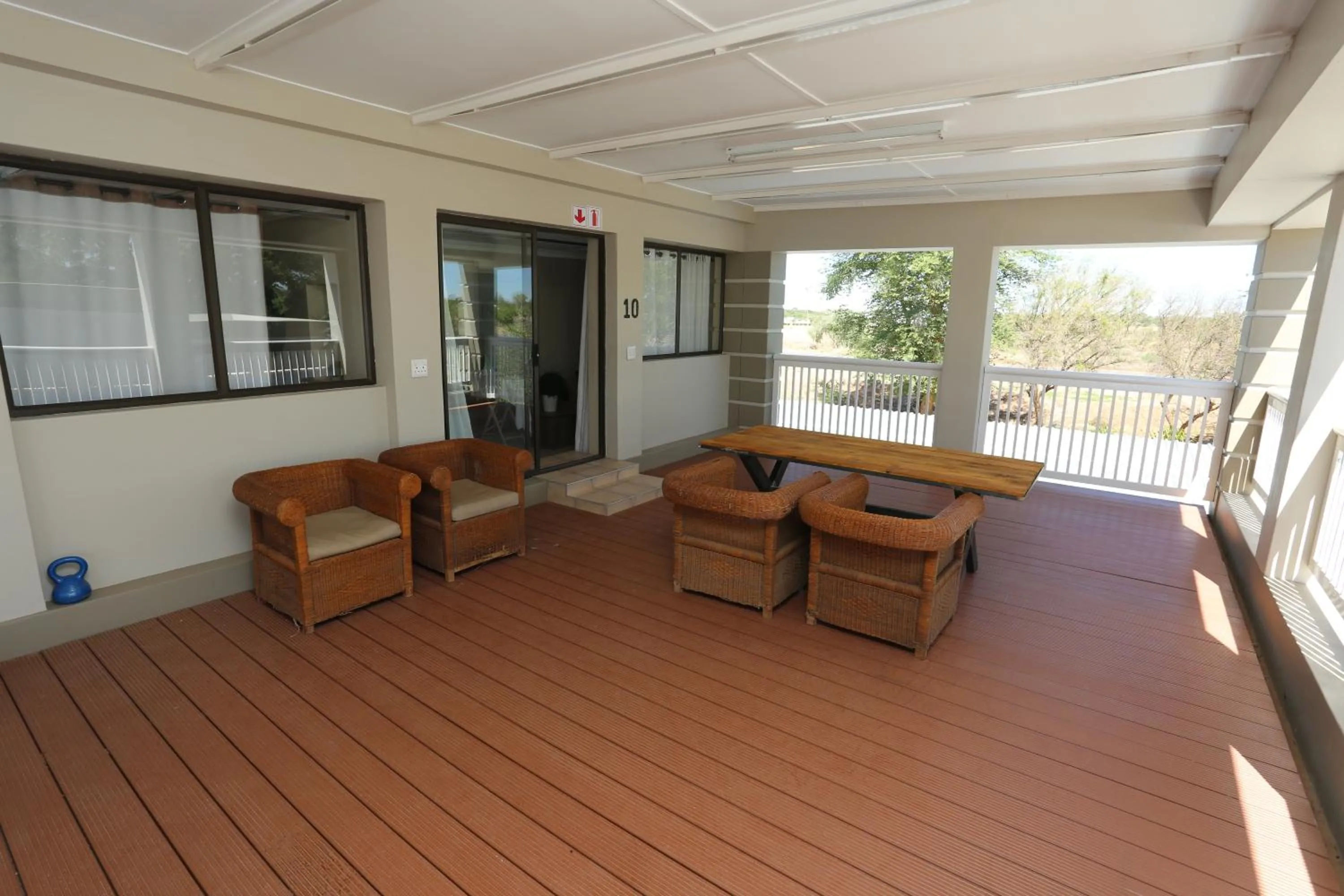 Balcony/Terrace in Boutique Guesthouse Mariental