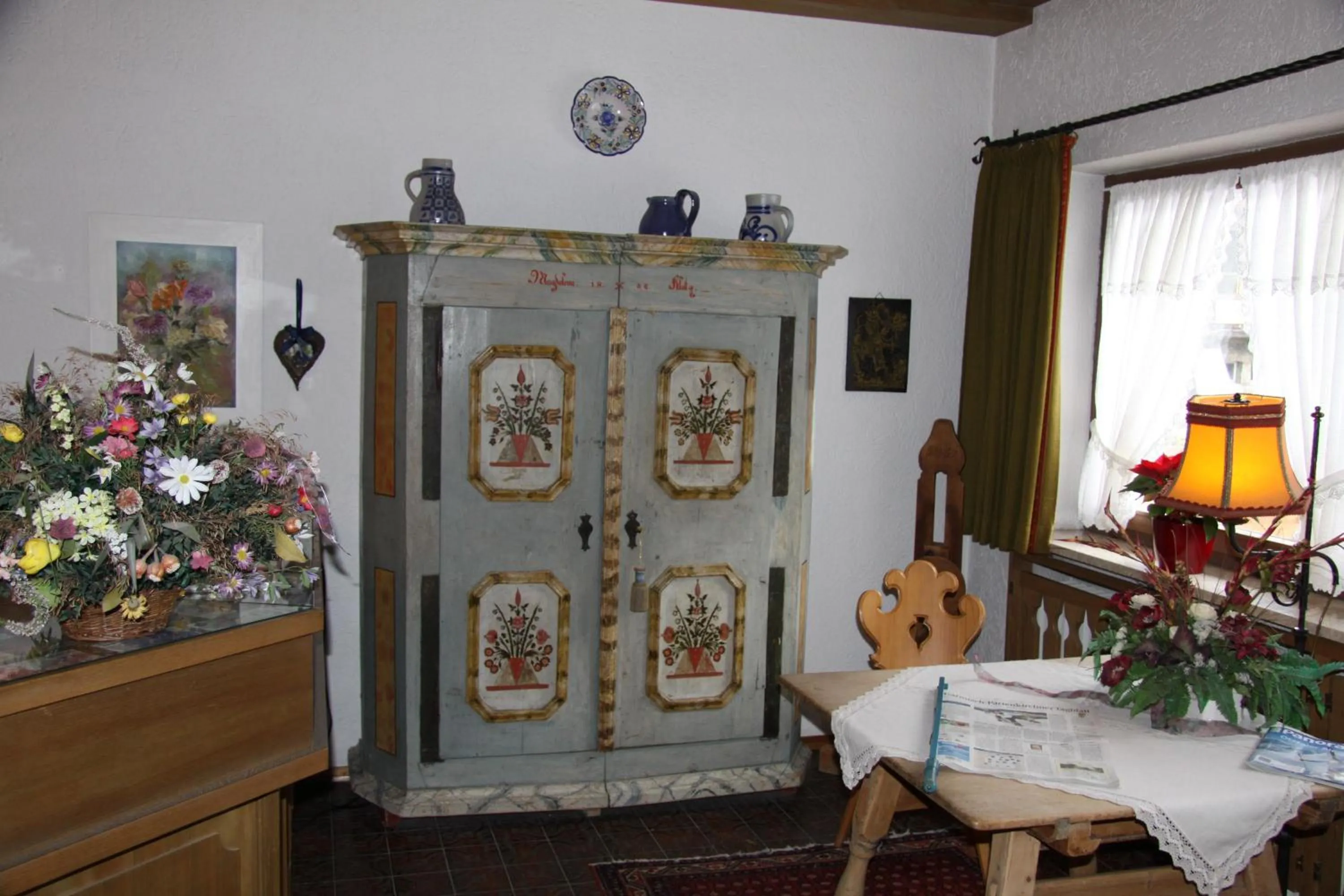 Lobby or reception in Hotel Franziska