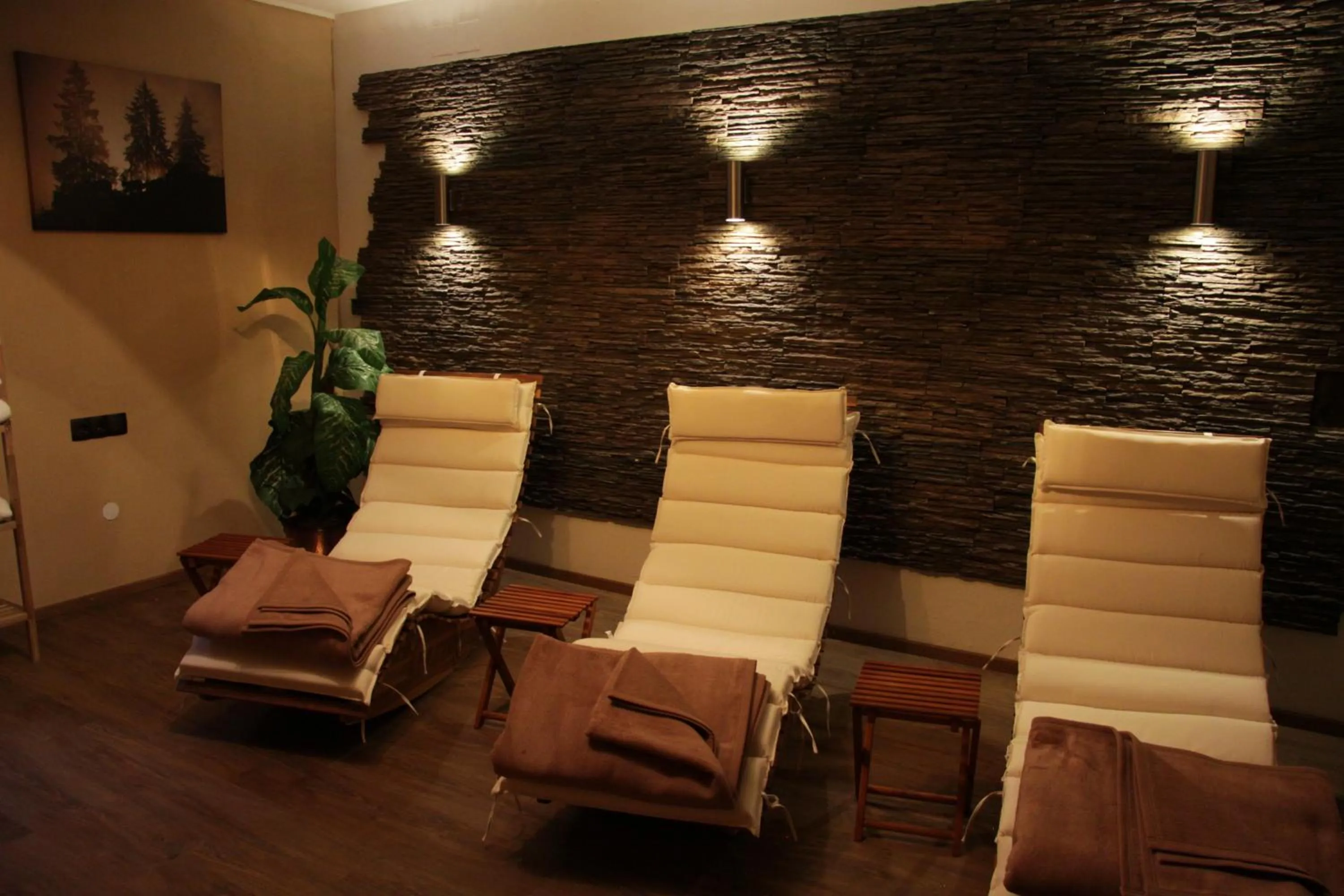 Sauna in Hotel Franziska