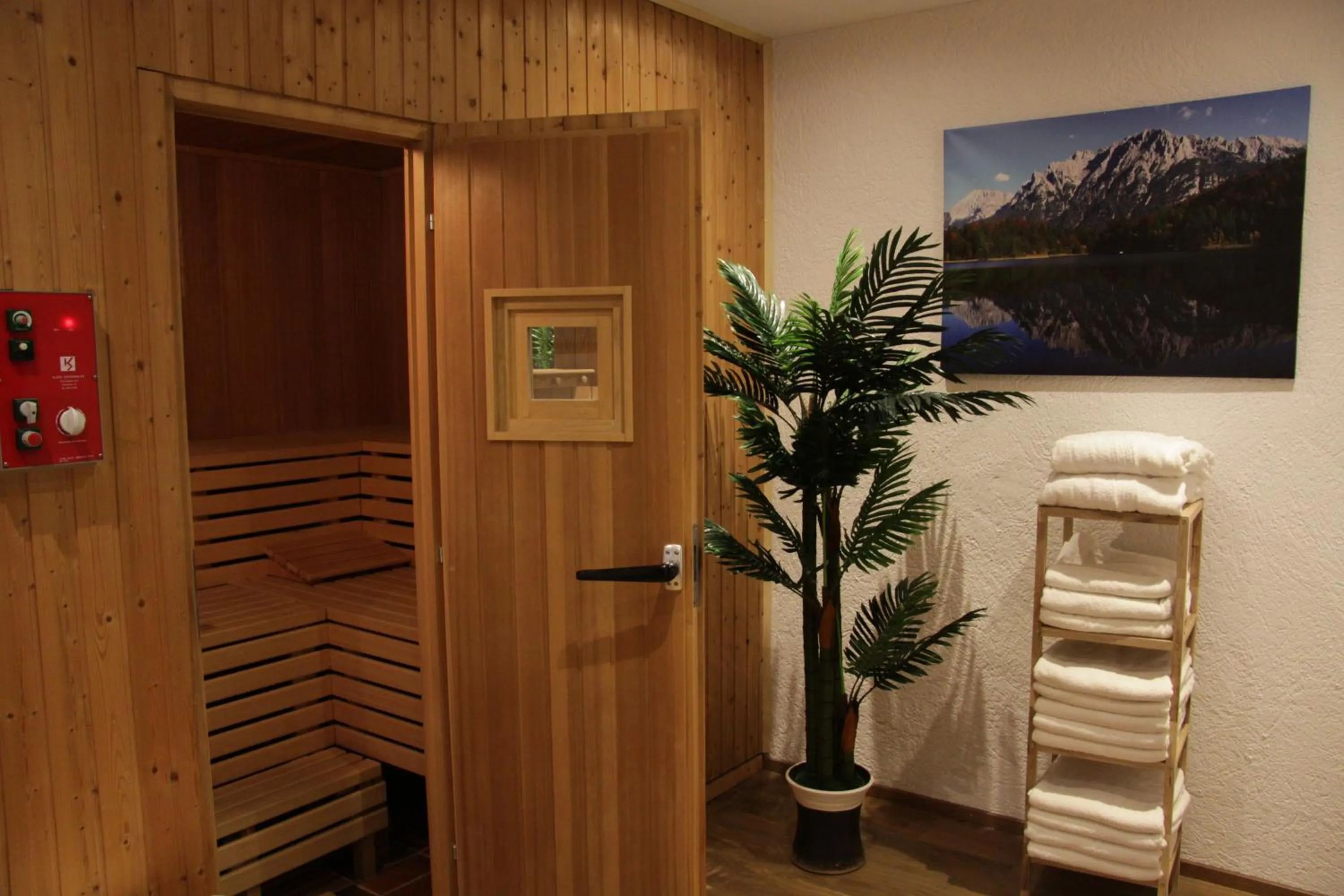 Sauna in Hotel Franziska