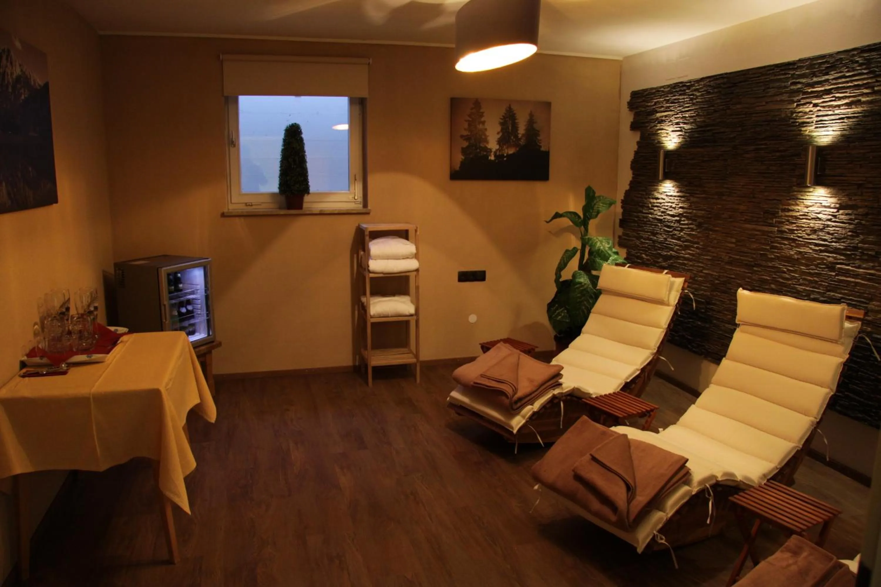 Sauna in Hotel Franziska