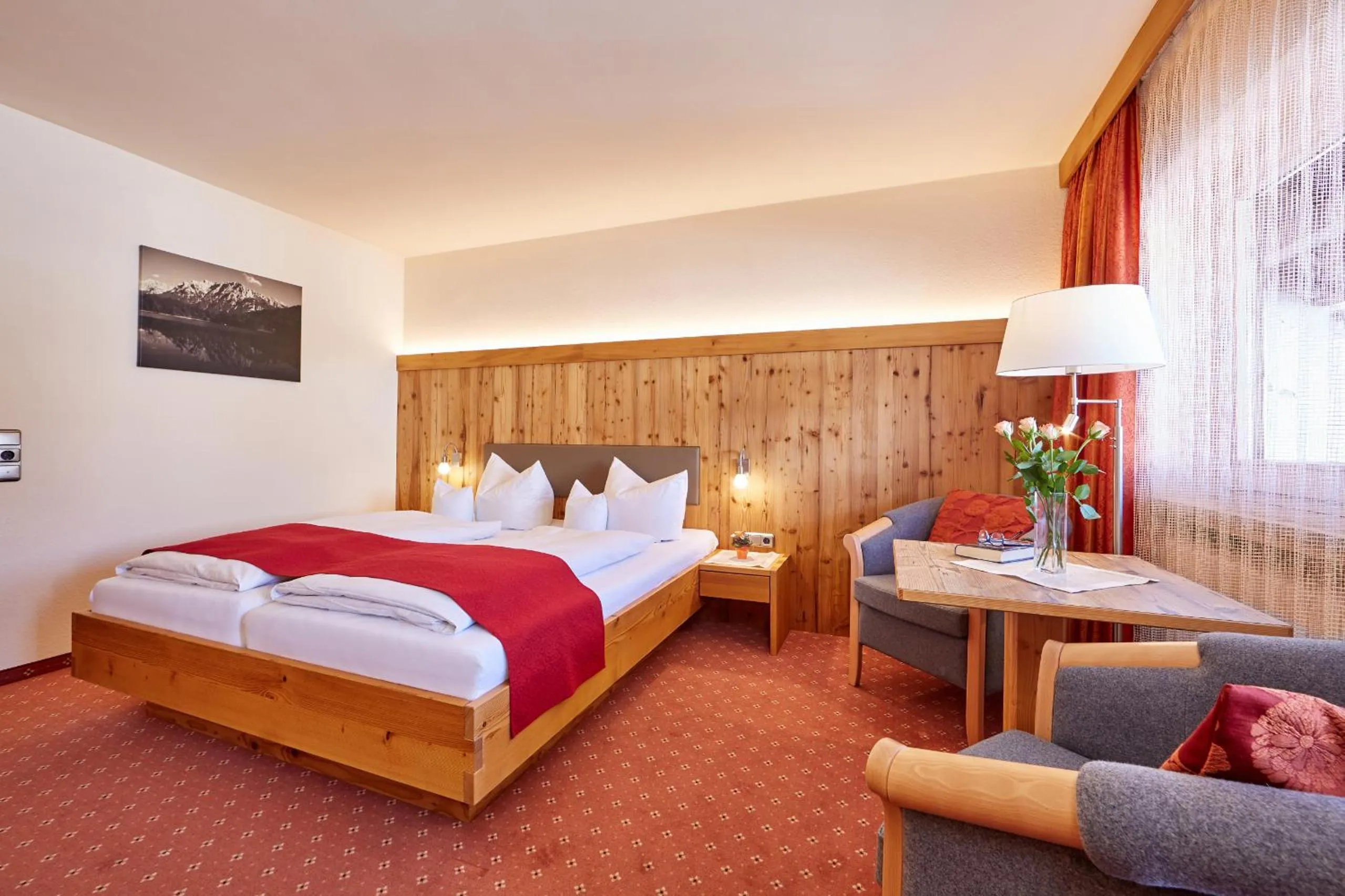 Photo of the whole room, Bed in Hotel Franziska