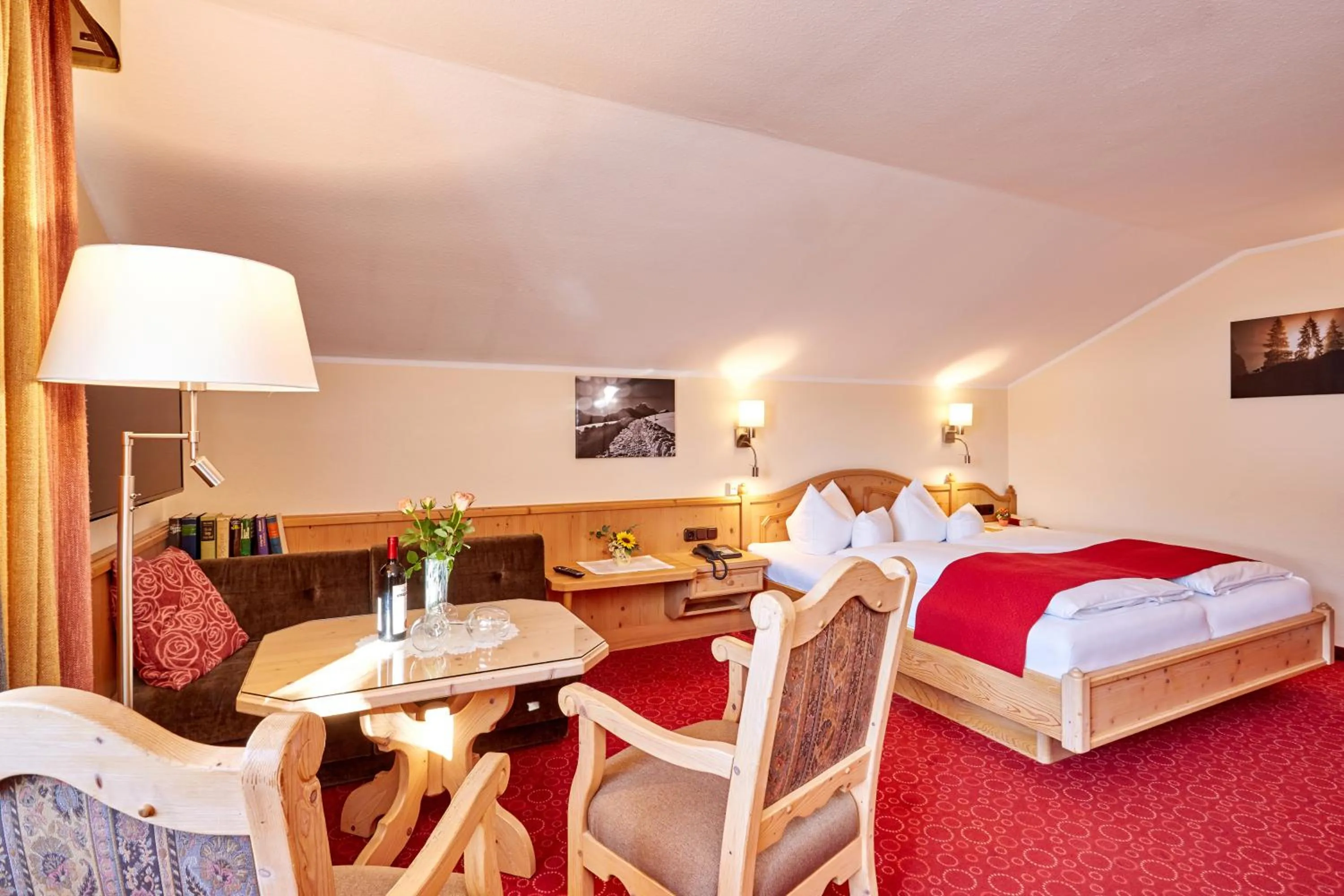 Photo of the whole room, Bed in Hotel Franziska