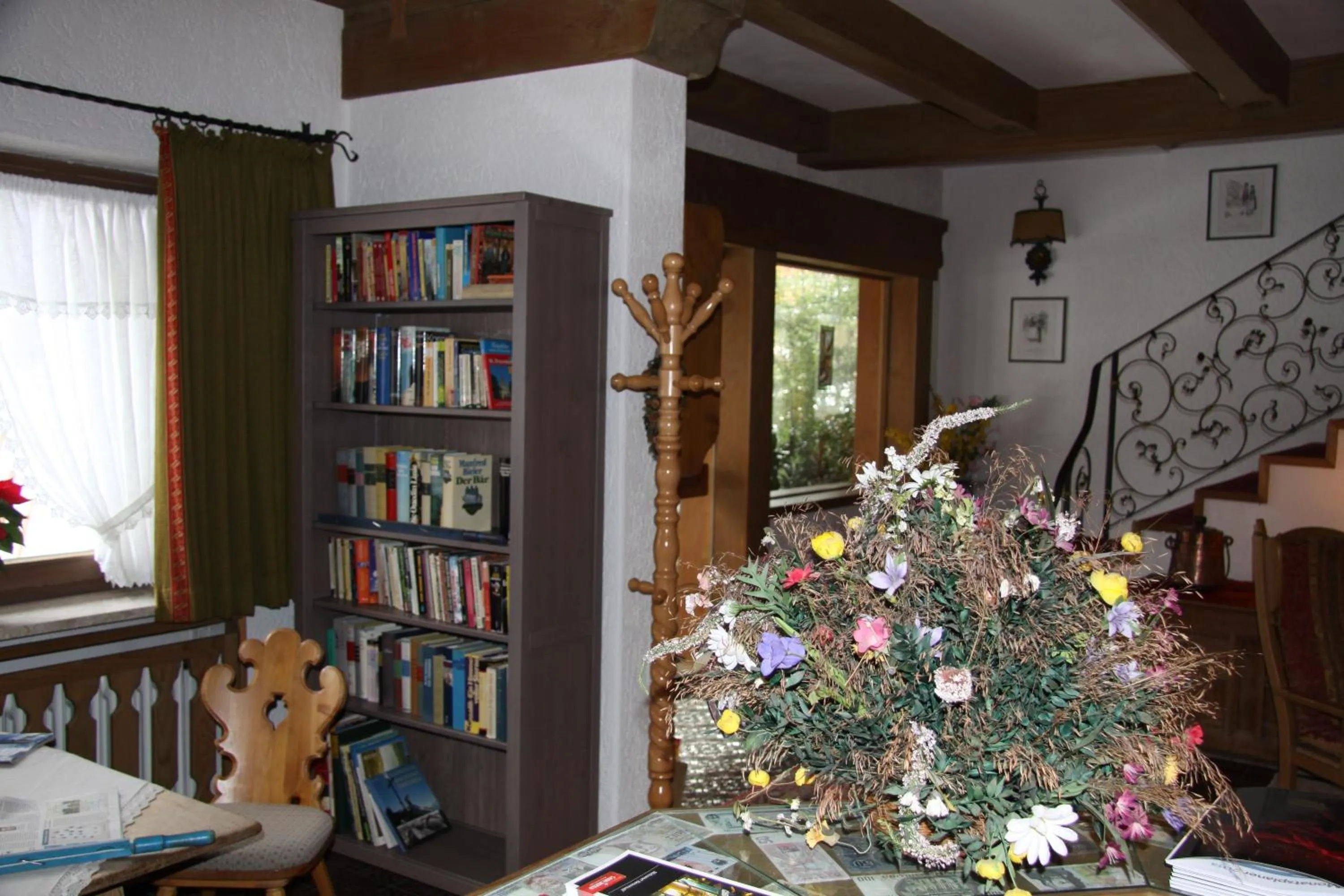 Library in Hotel Franziska