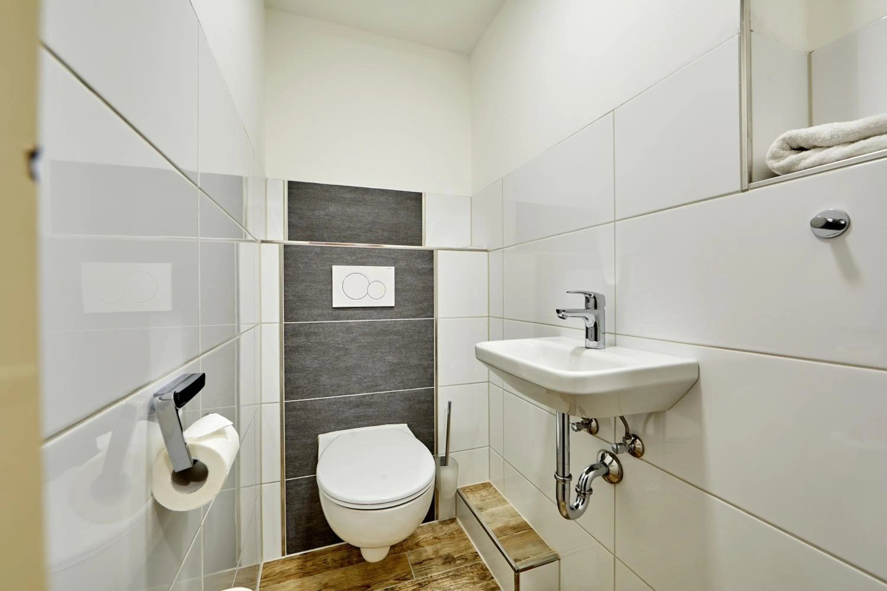 Toilet in Hotel Franziska