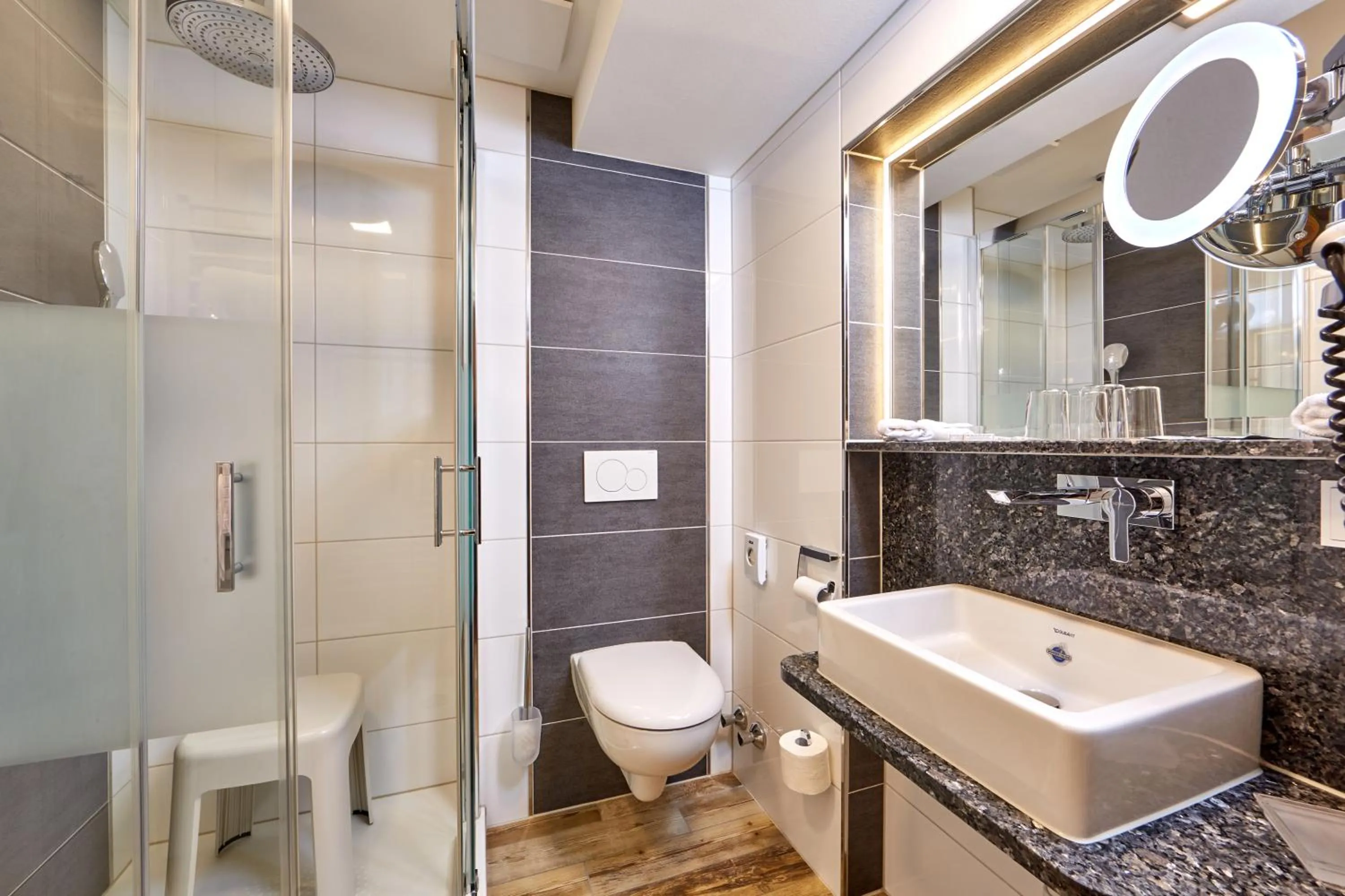 Bathroom in Hotel Franziska