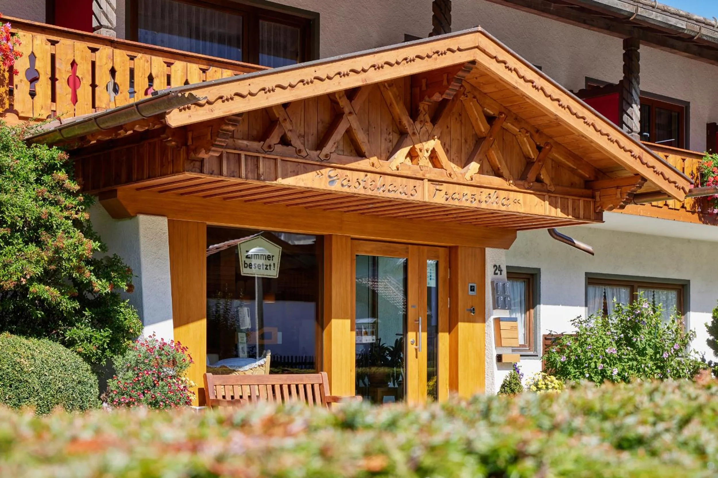 Property building in Hotel Franziska