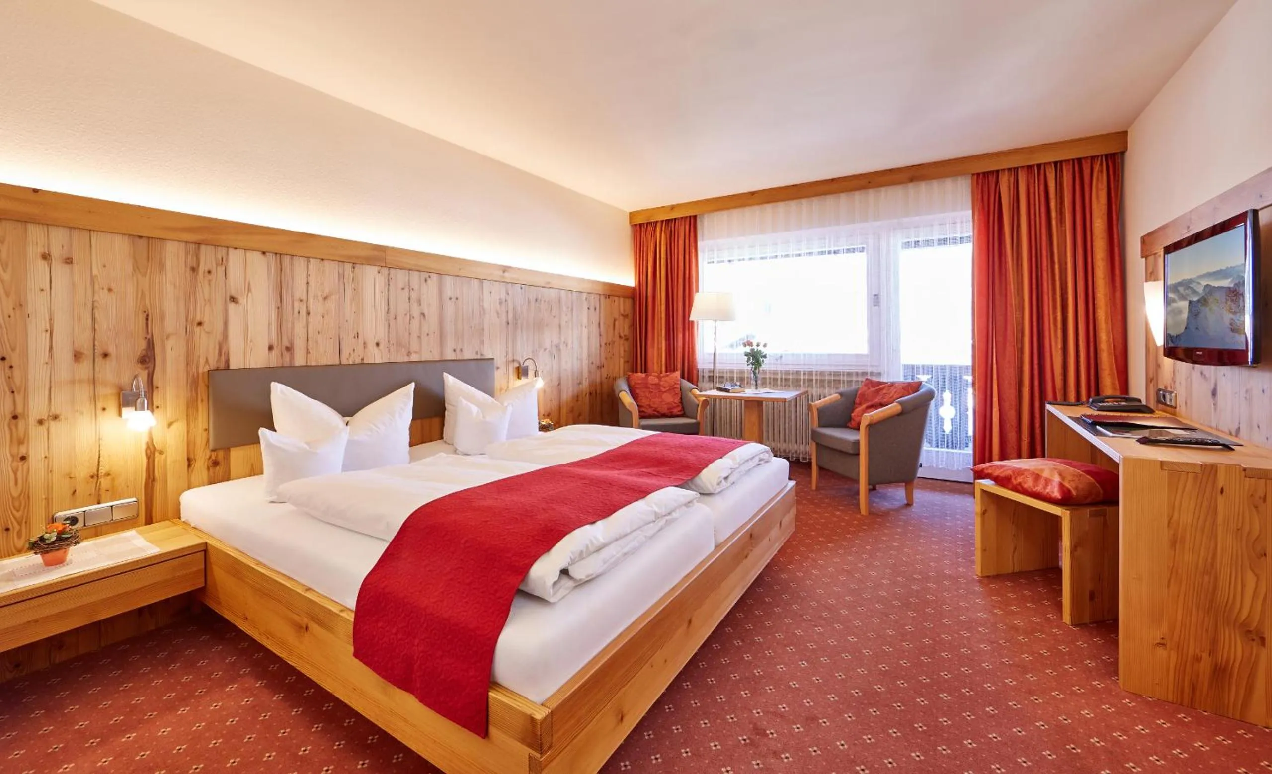 Photo of the whole room, Bed in Hotel Franziska