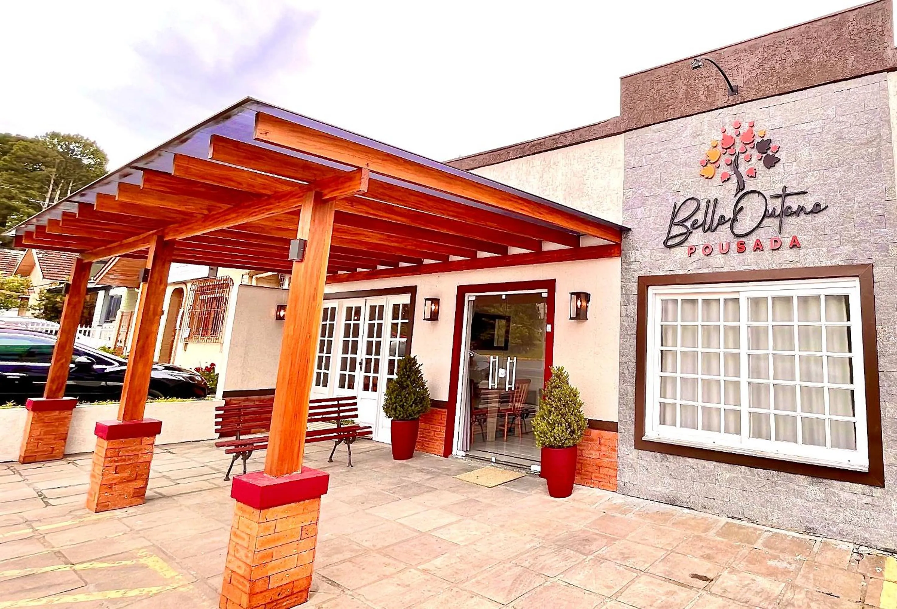 Property building in Pousada Bello Outono