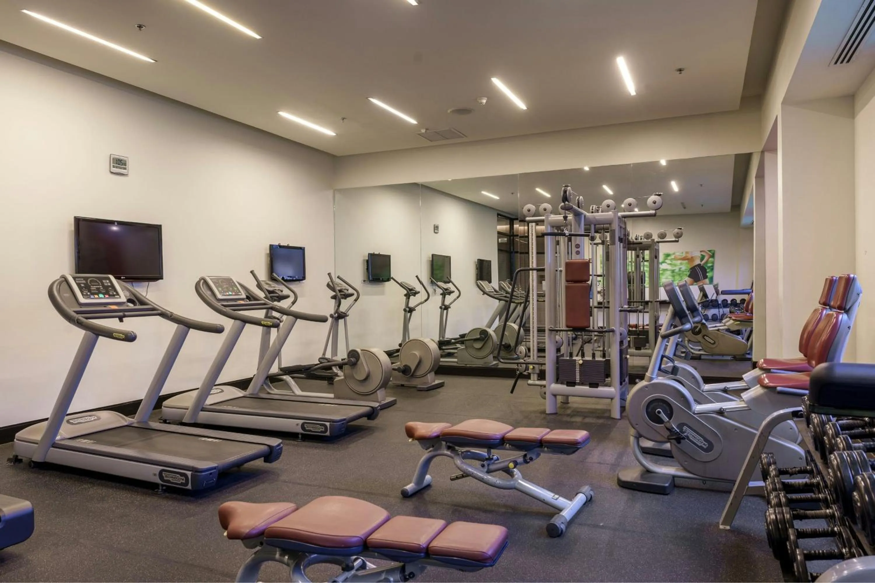 Fitness centre/facilities in Courtyard by Marriott Panama Metromall