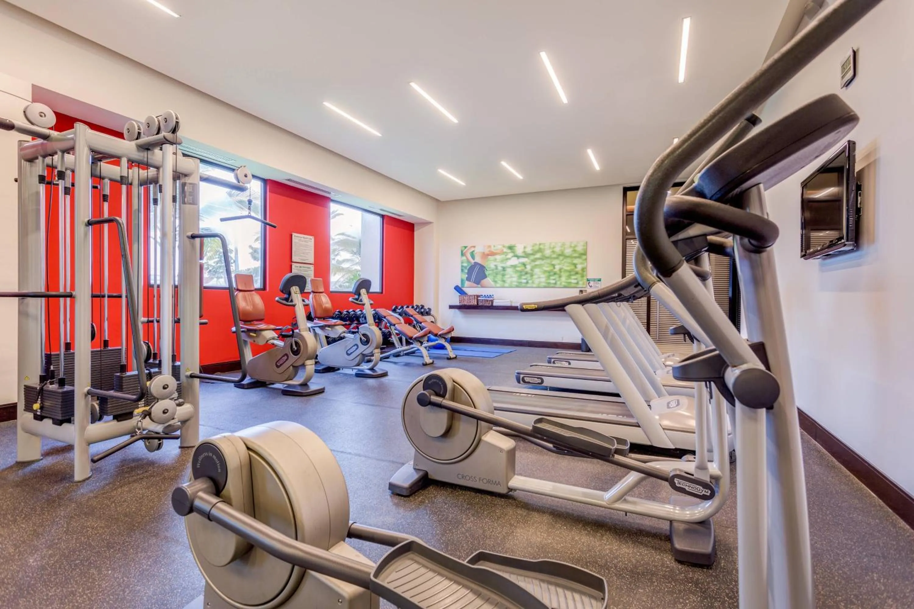 Fitness centre/facilities in Courtyard by Marriott Panama Metromall