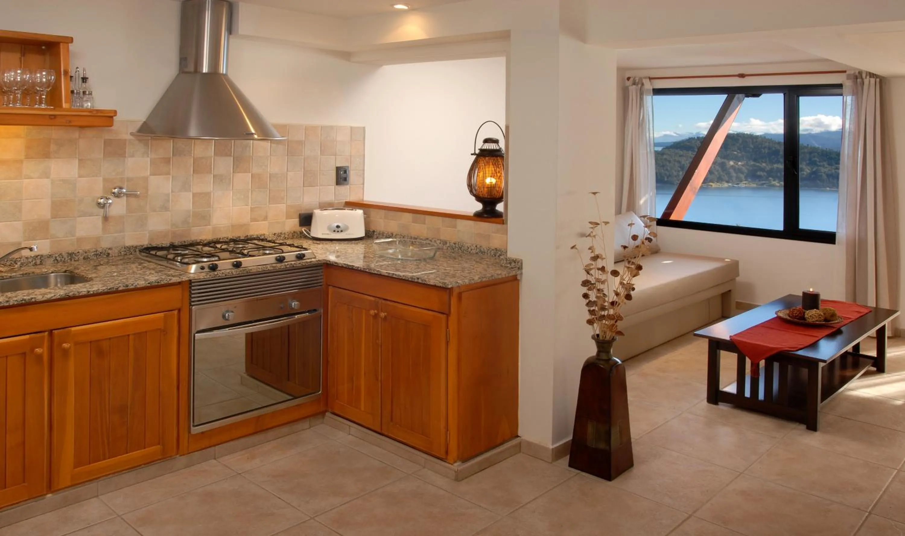 Kitchen or kitchenette in Catalonia Sur Aparts-Spa
