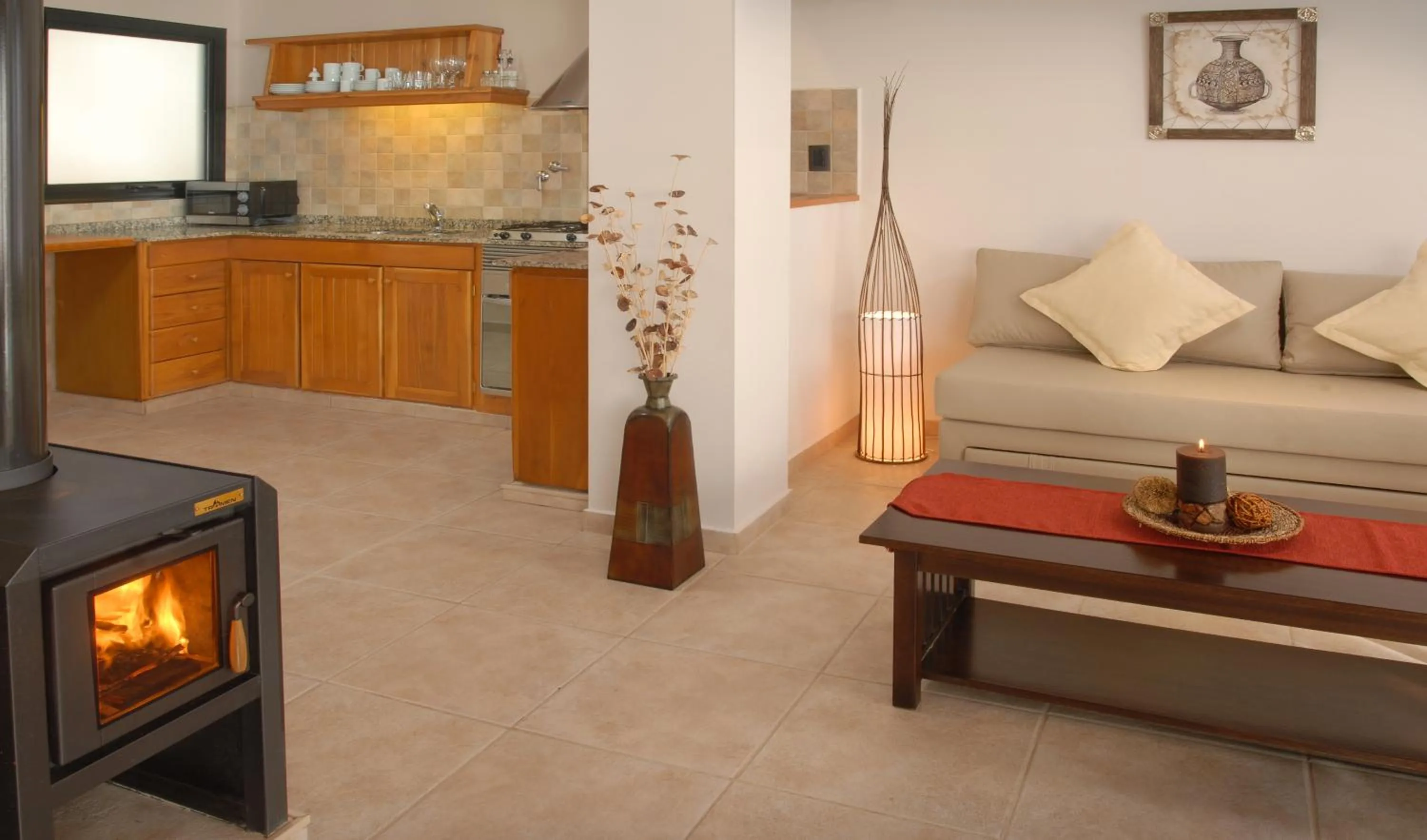 Kitchen or kitchenette in Catalonia Sur Aparts-Spa