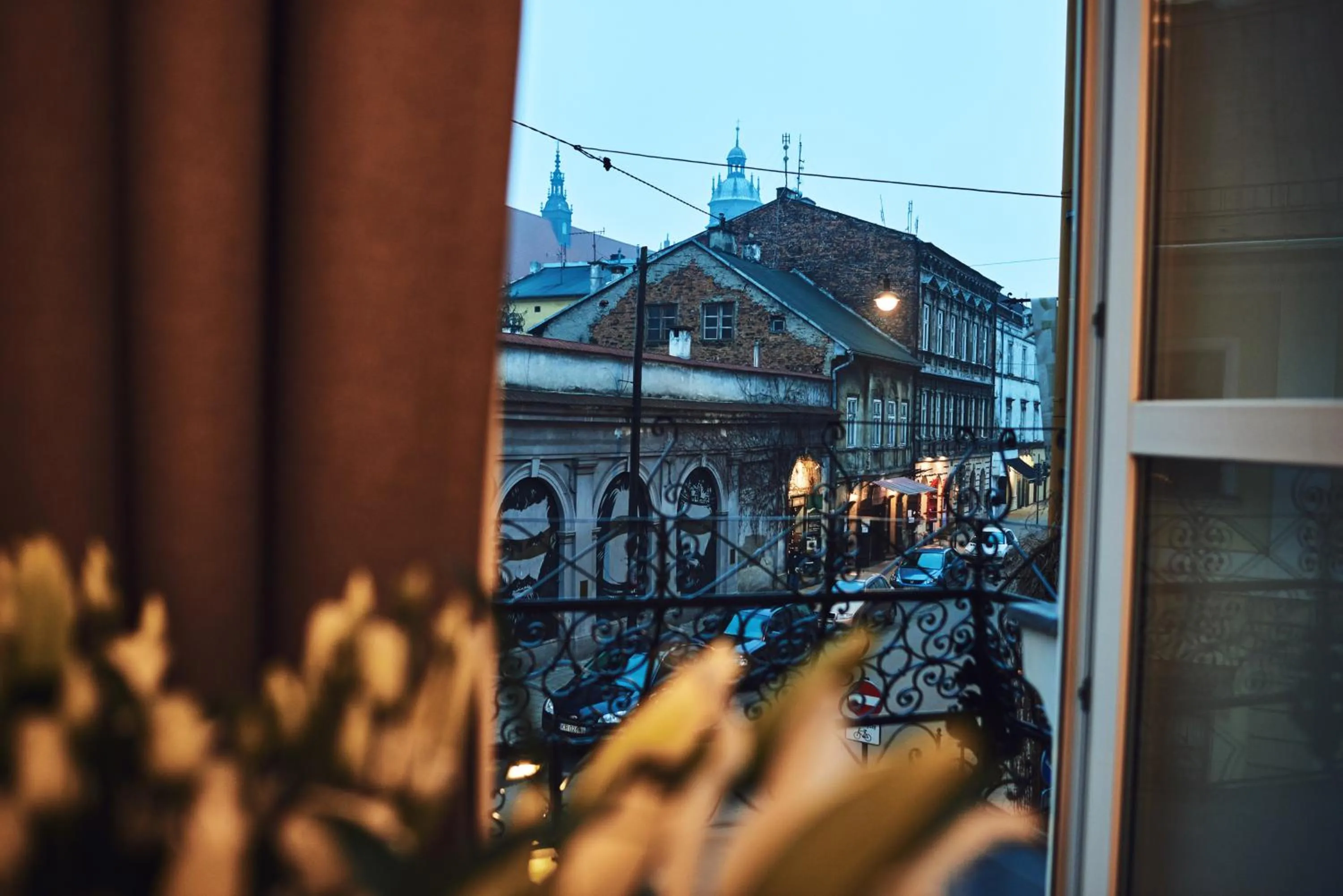 City view in Shalom Kazimierz