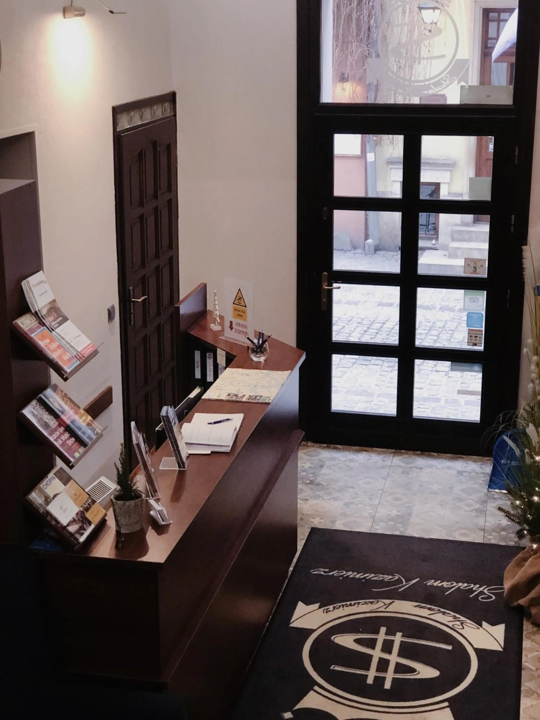 Lobby or reception in Shalom Kazimierz