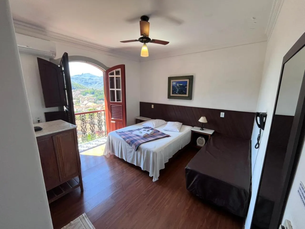 Bedroom, Bed in Pousada Casa dos Contos