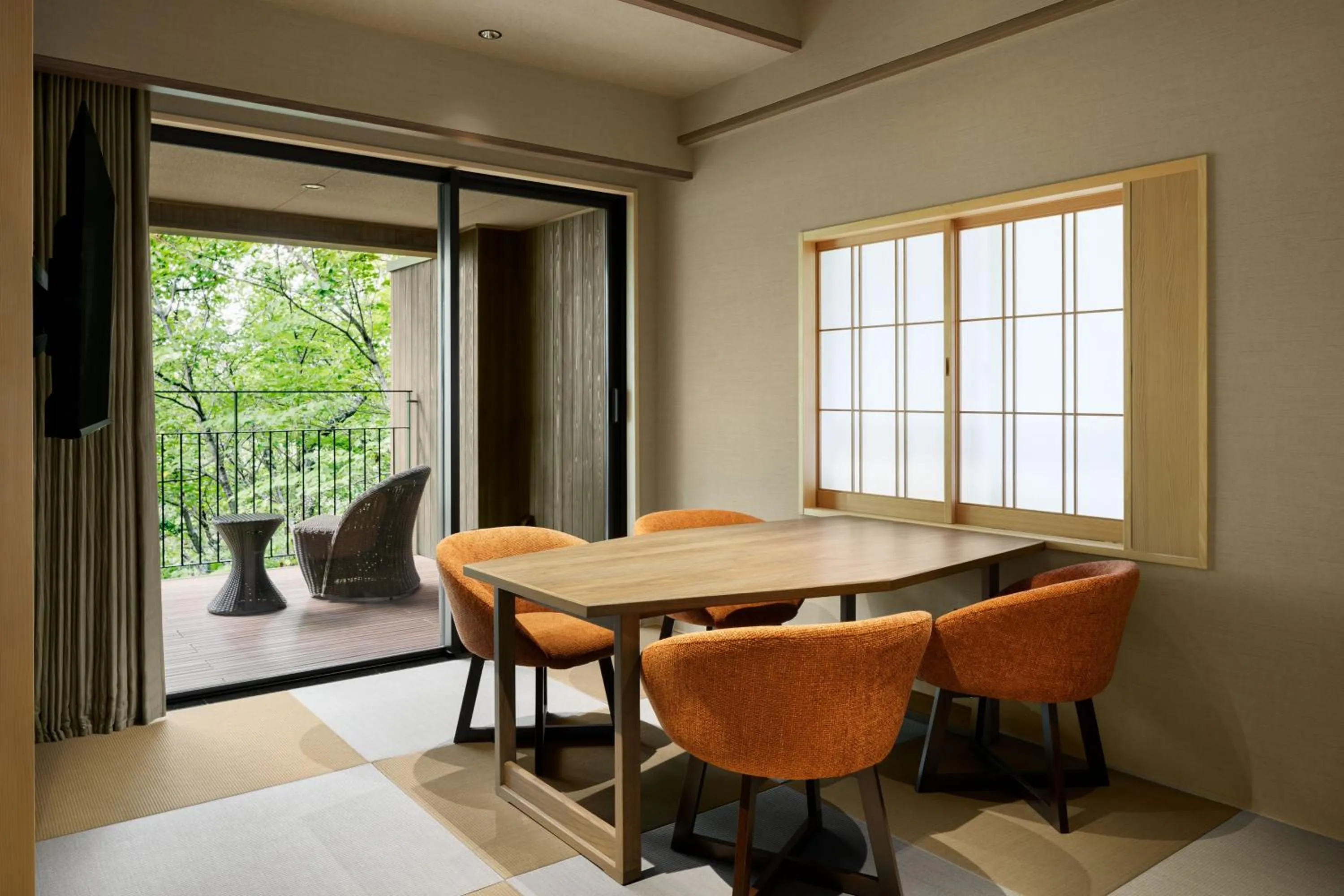 Living room in Laforet Shuzenji Sanshisuimei