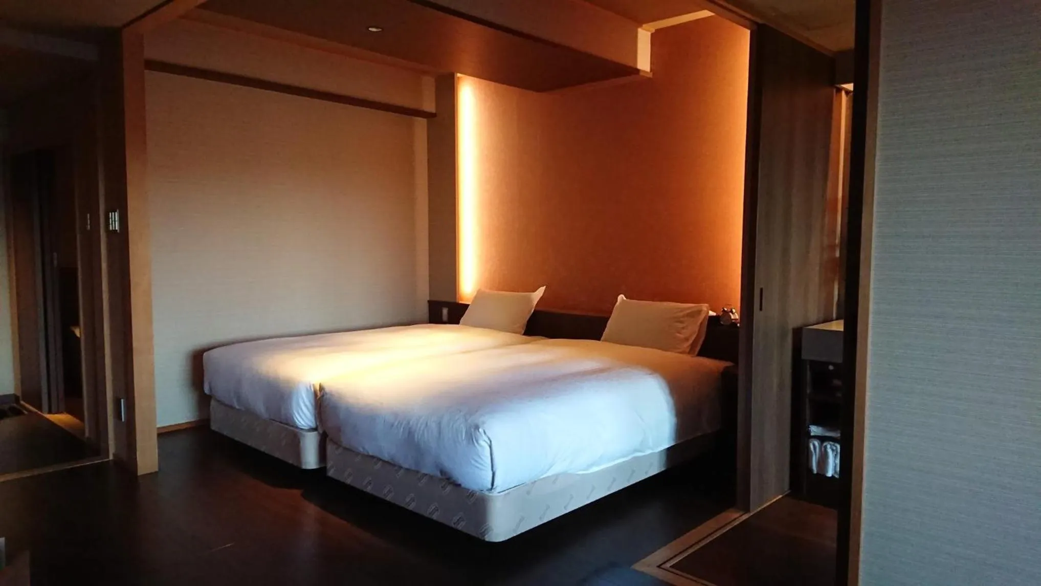 Bed in Laforet Shuzenji Sanshisuimei