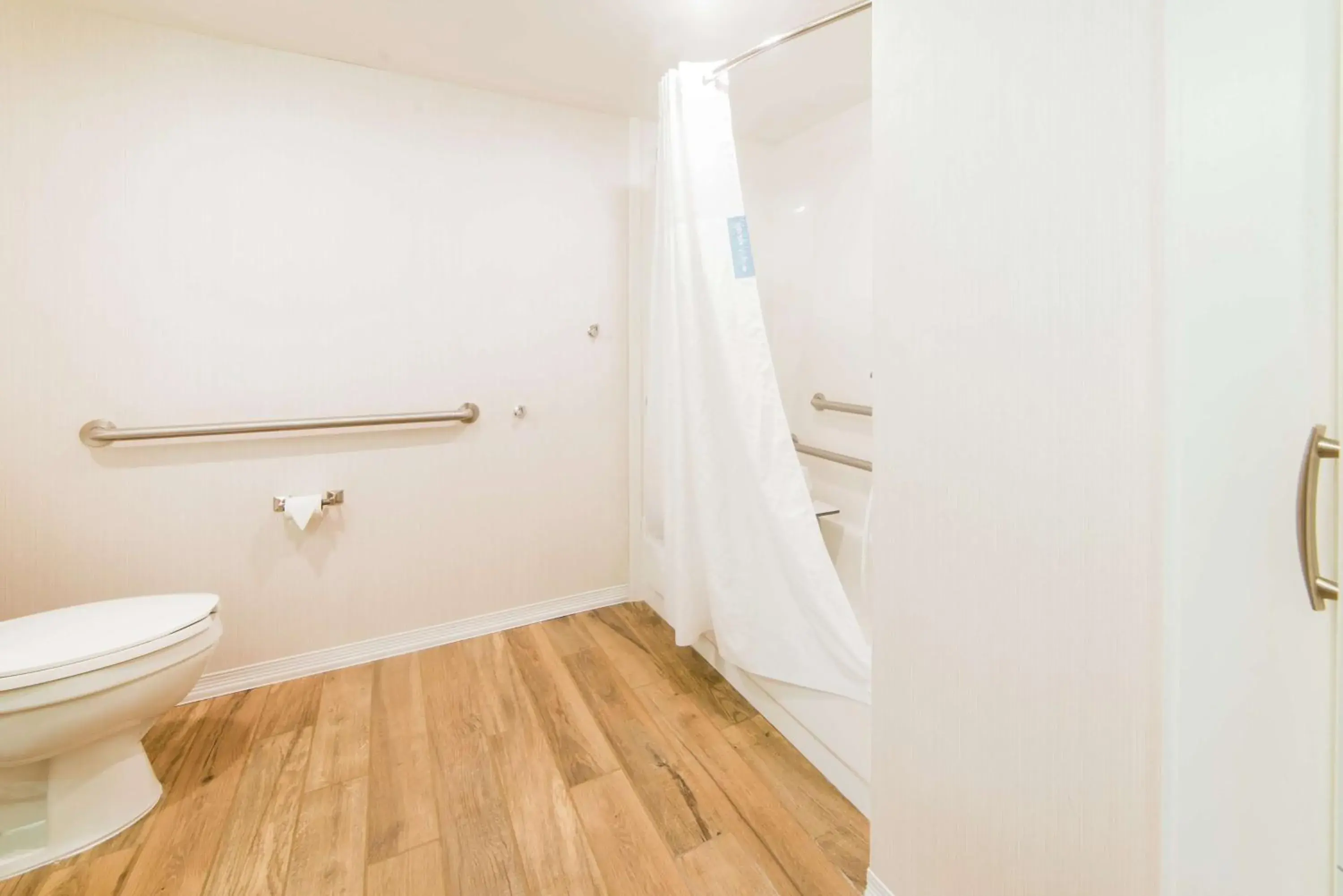 Bathroom in Hampton Inn Caryville-I-75/Cove Lake-State Park Bathroom in Hampton Inn Caryville-I-75/Cove Lake-State Park