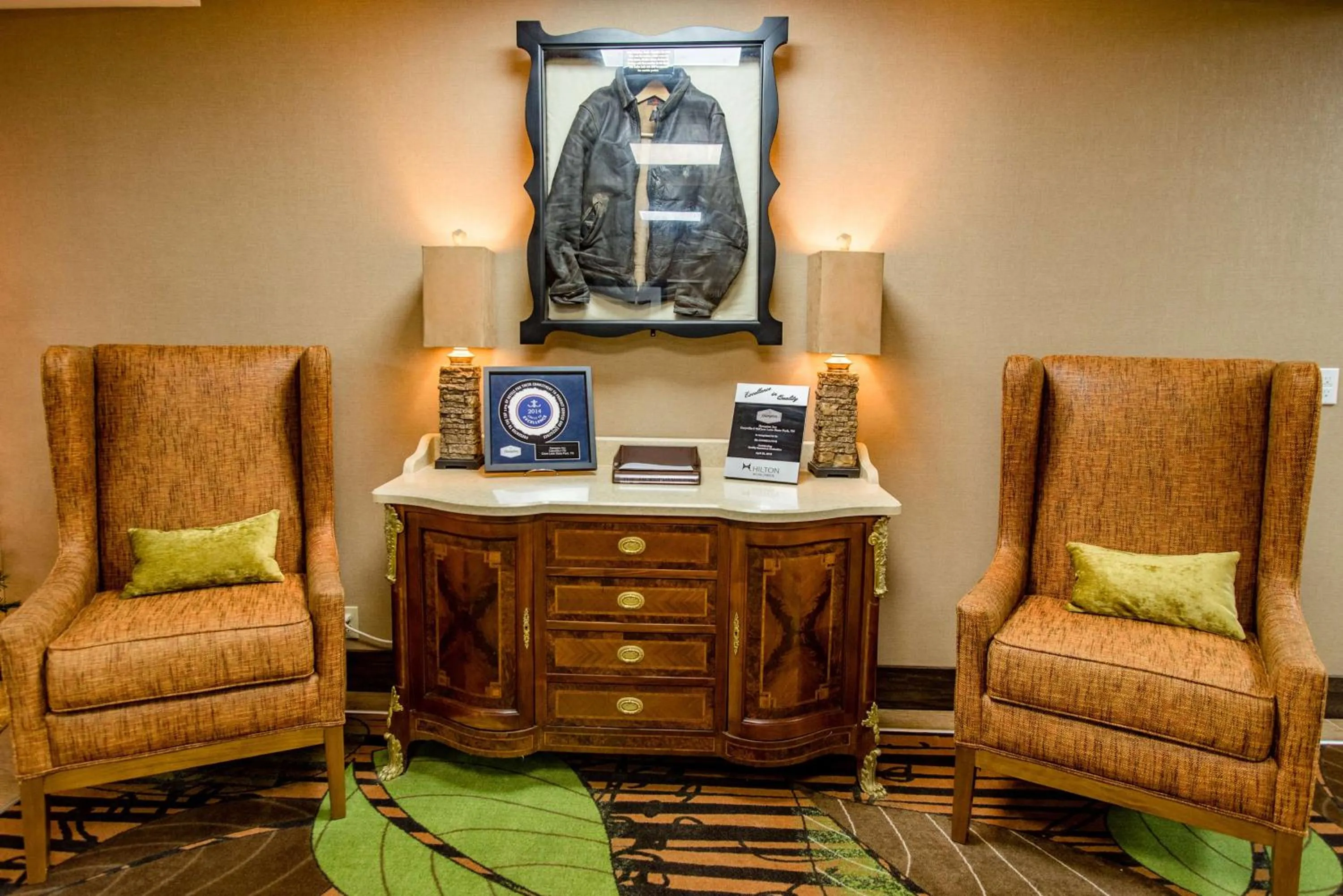 Lobby or reception in Hampton Inn Caryville-I-75/Cove Lake-State Park