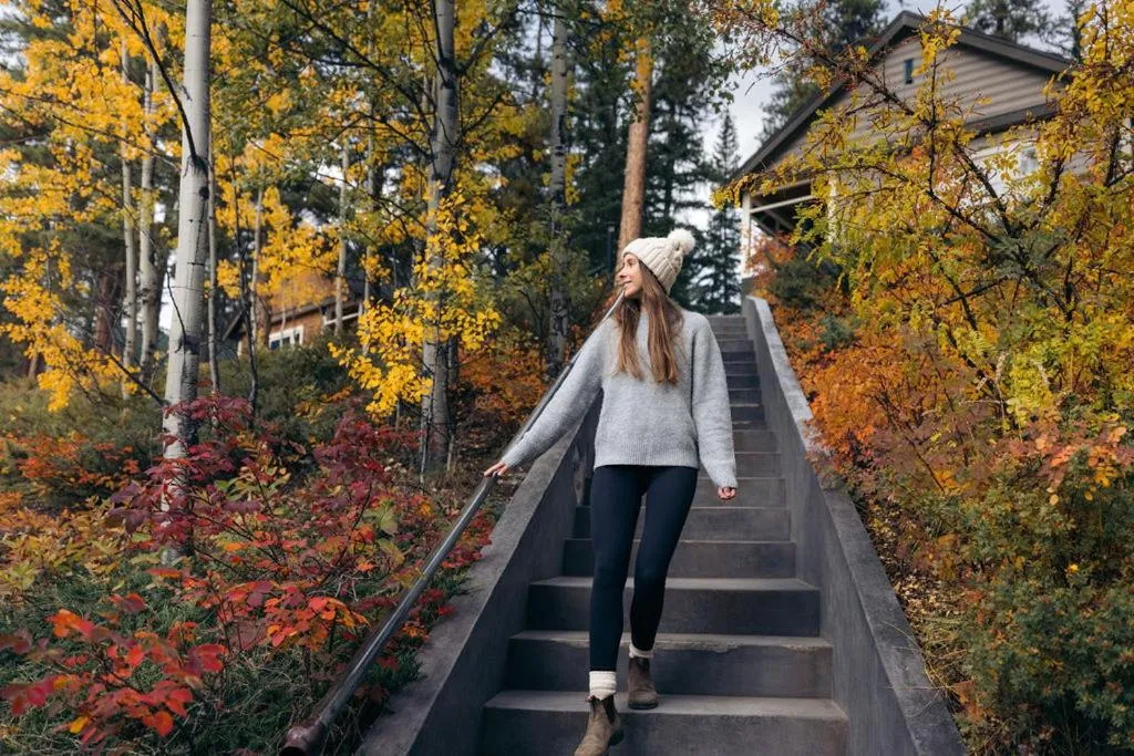 Garden in Johnston Canyon Lodge & Bungalows