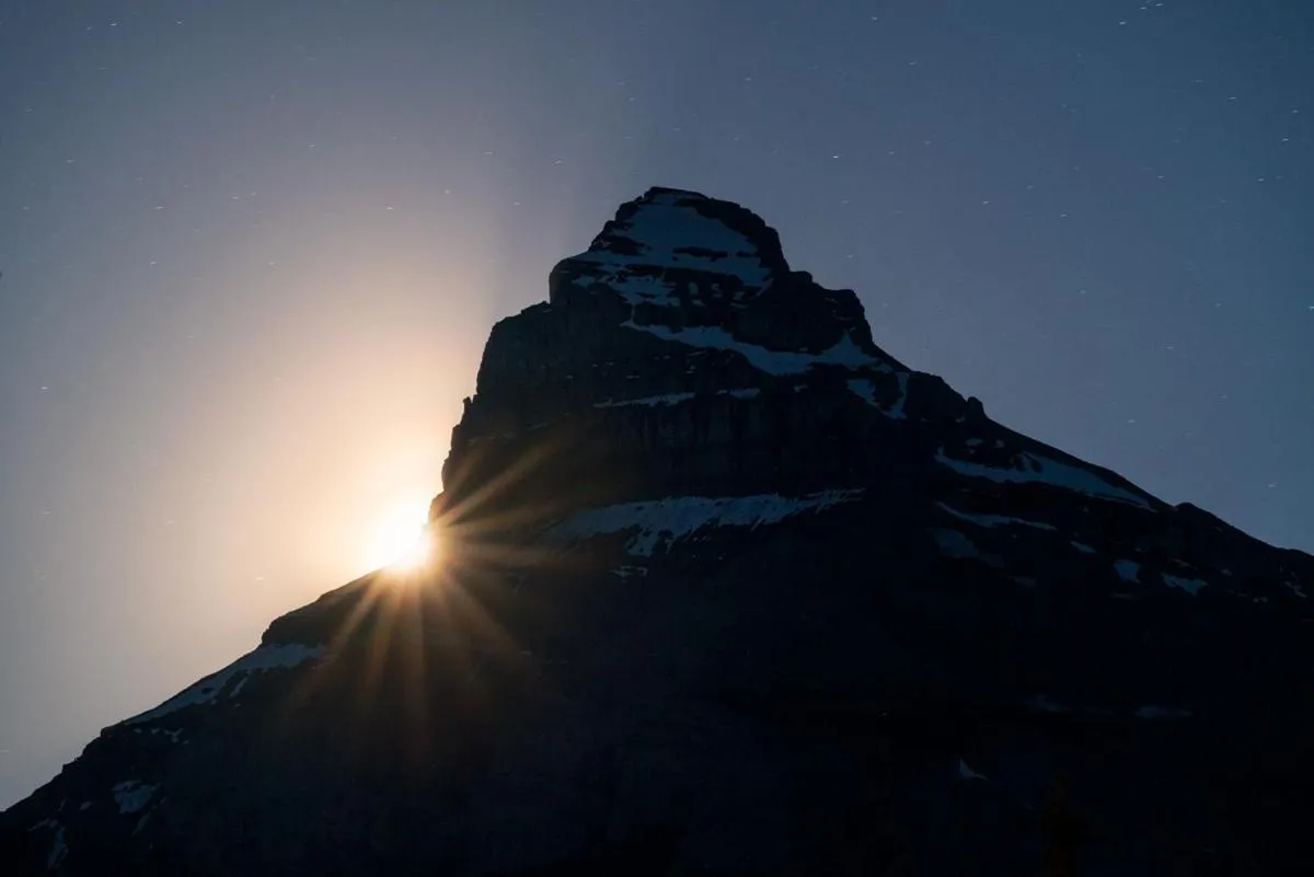 View (from property/room) in Johnston Canyon Lodge & Bungalows