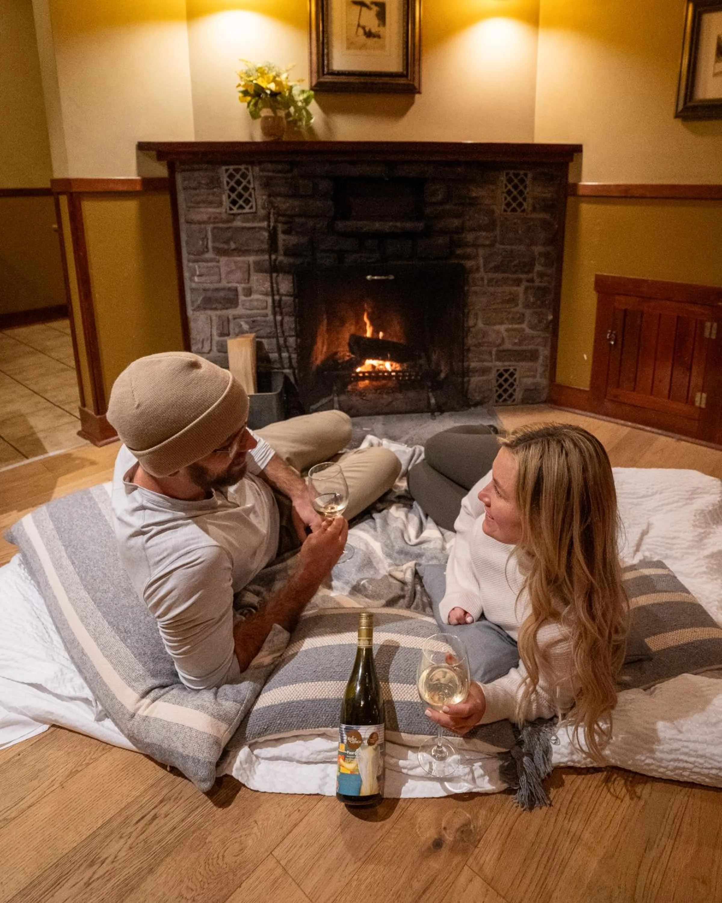 flat iron in Johnston Canyon Lodge & Bungalows