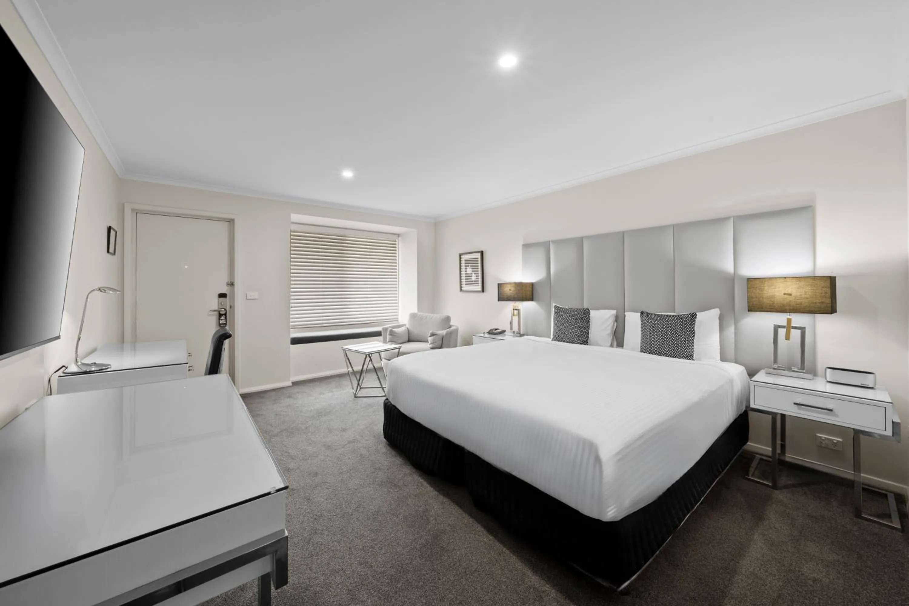 Bedroom, Bed in The Carrington Hotel