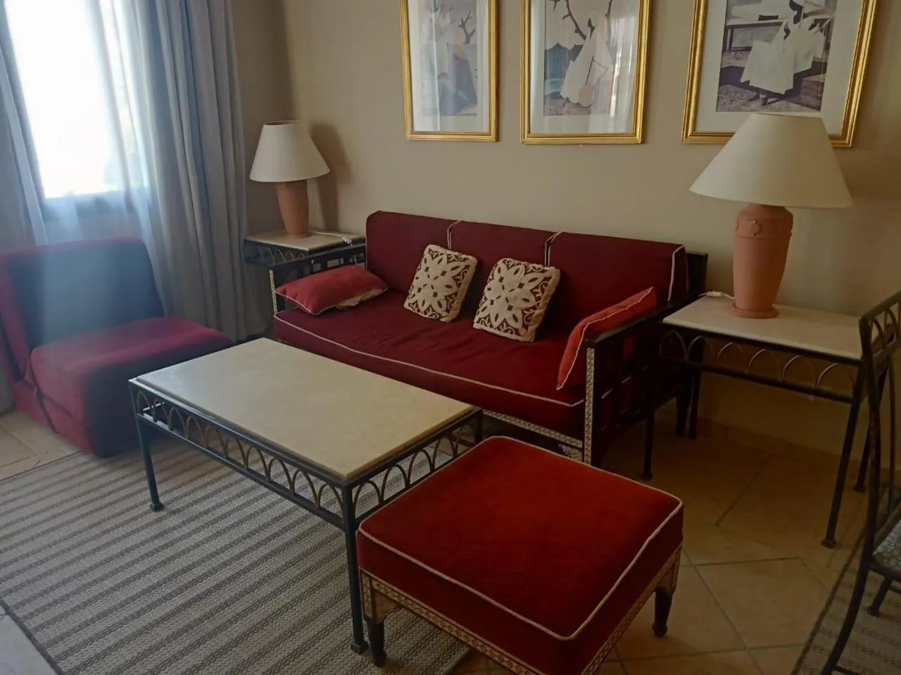 Photo of the whole room in JAZ Makadi Saraya Resort