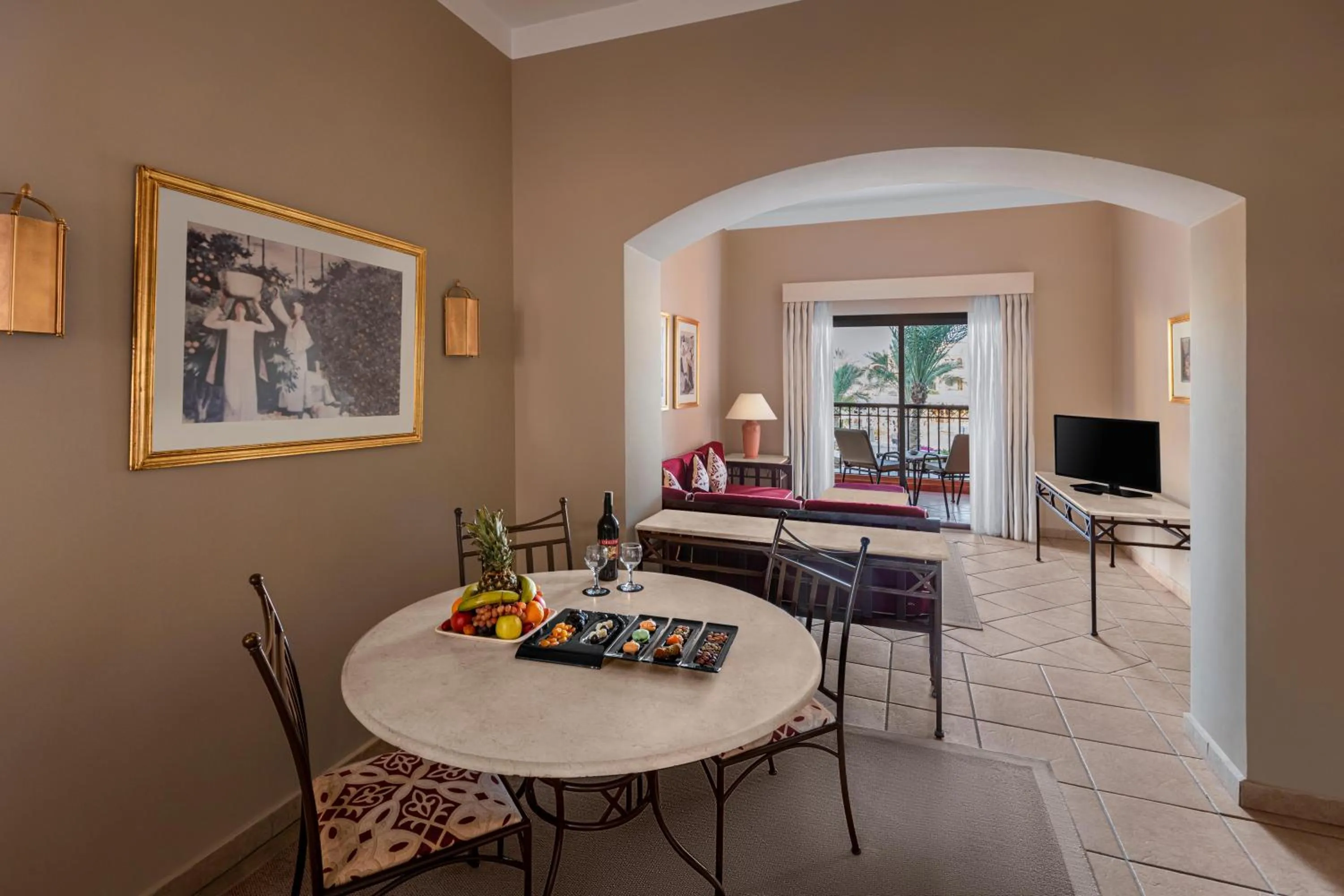 Photo of the whole room in JAZ Makadi Saraya Resort