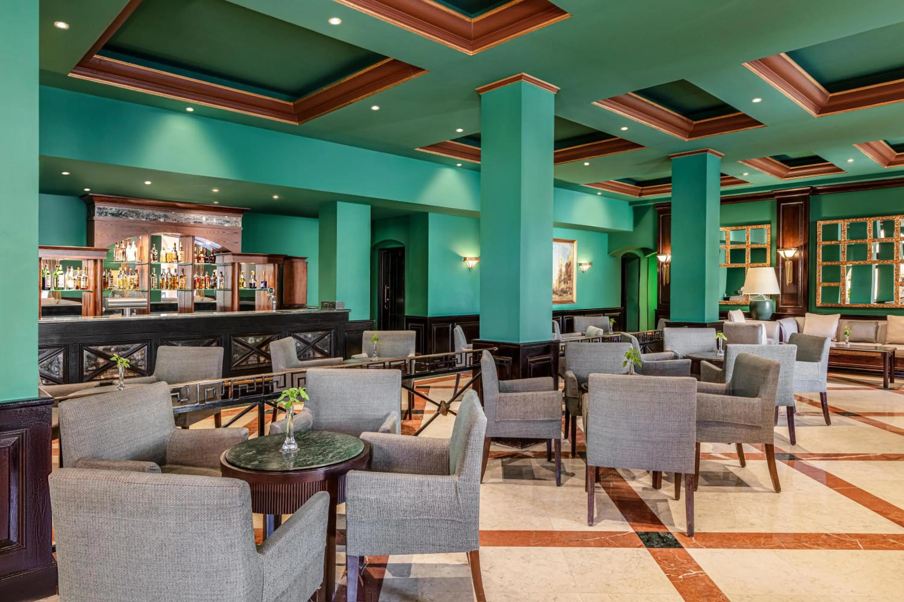 Lounge or bar in JAZ Makadi Saraya Resort