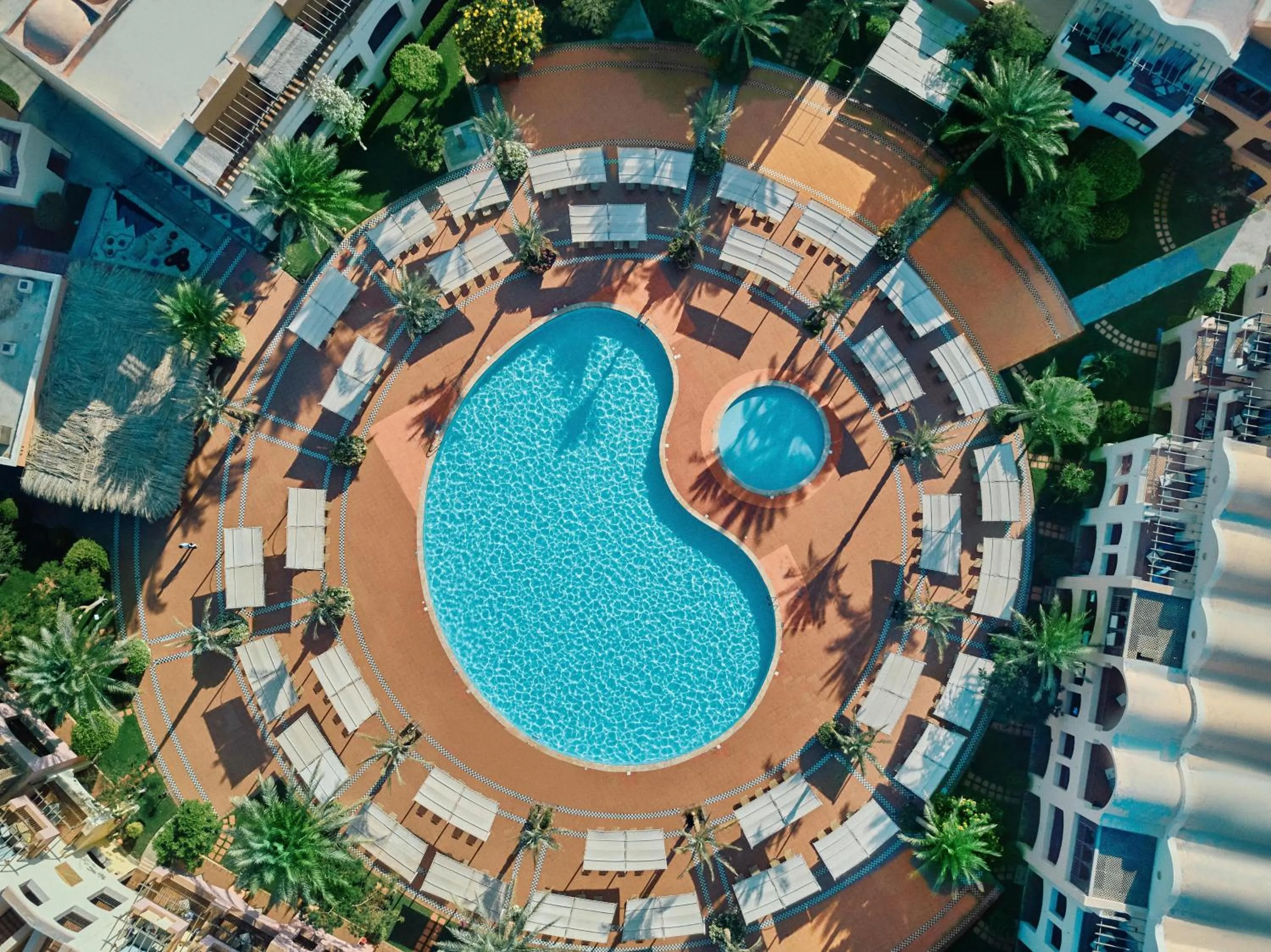 Swimming pool in JAZ Makadi Saraya Resort