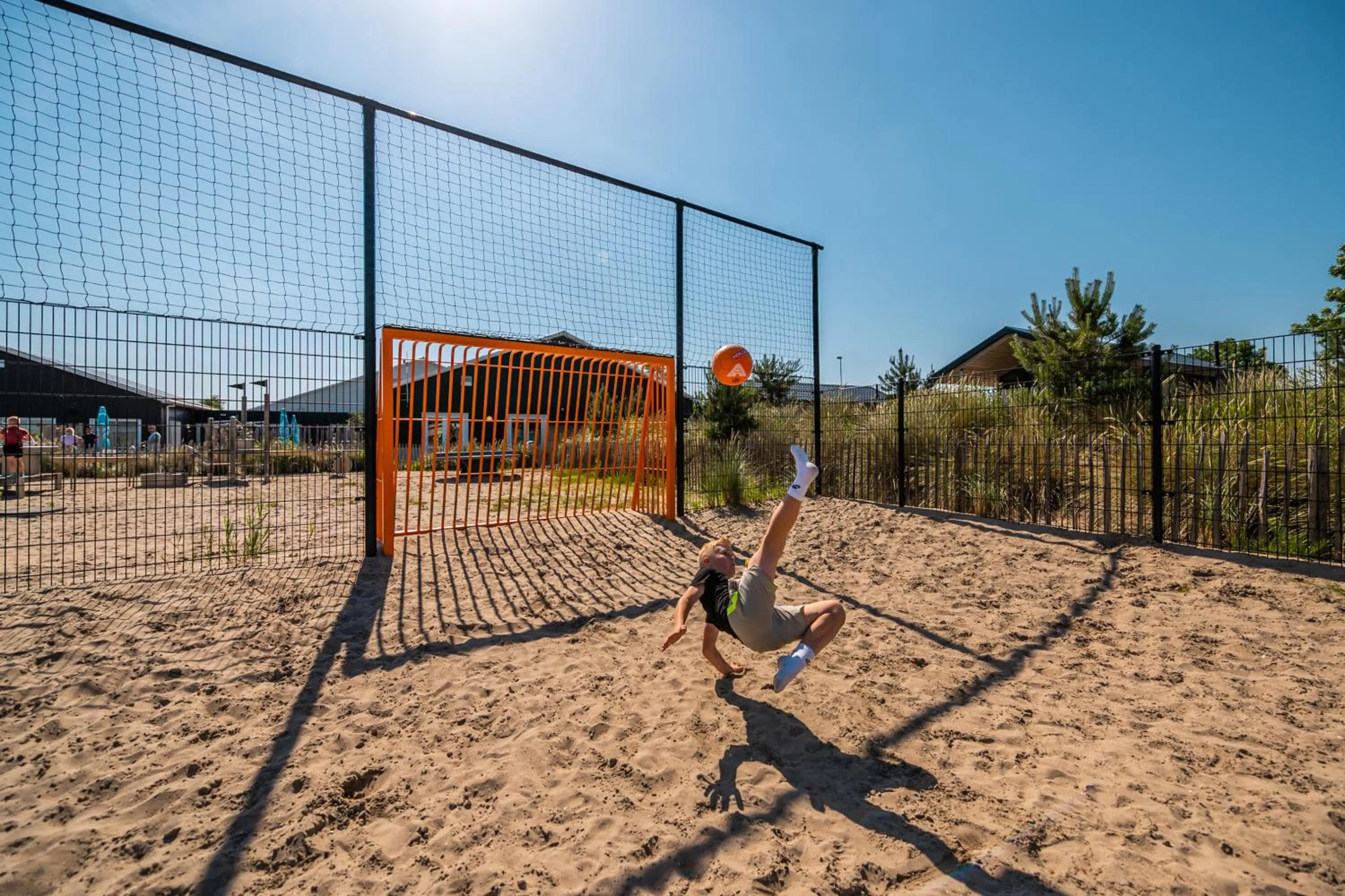 Children play ground in EuroParcs Poort van Zeeland