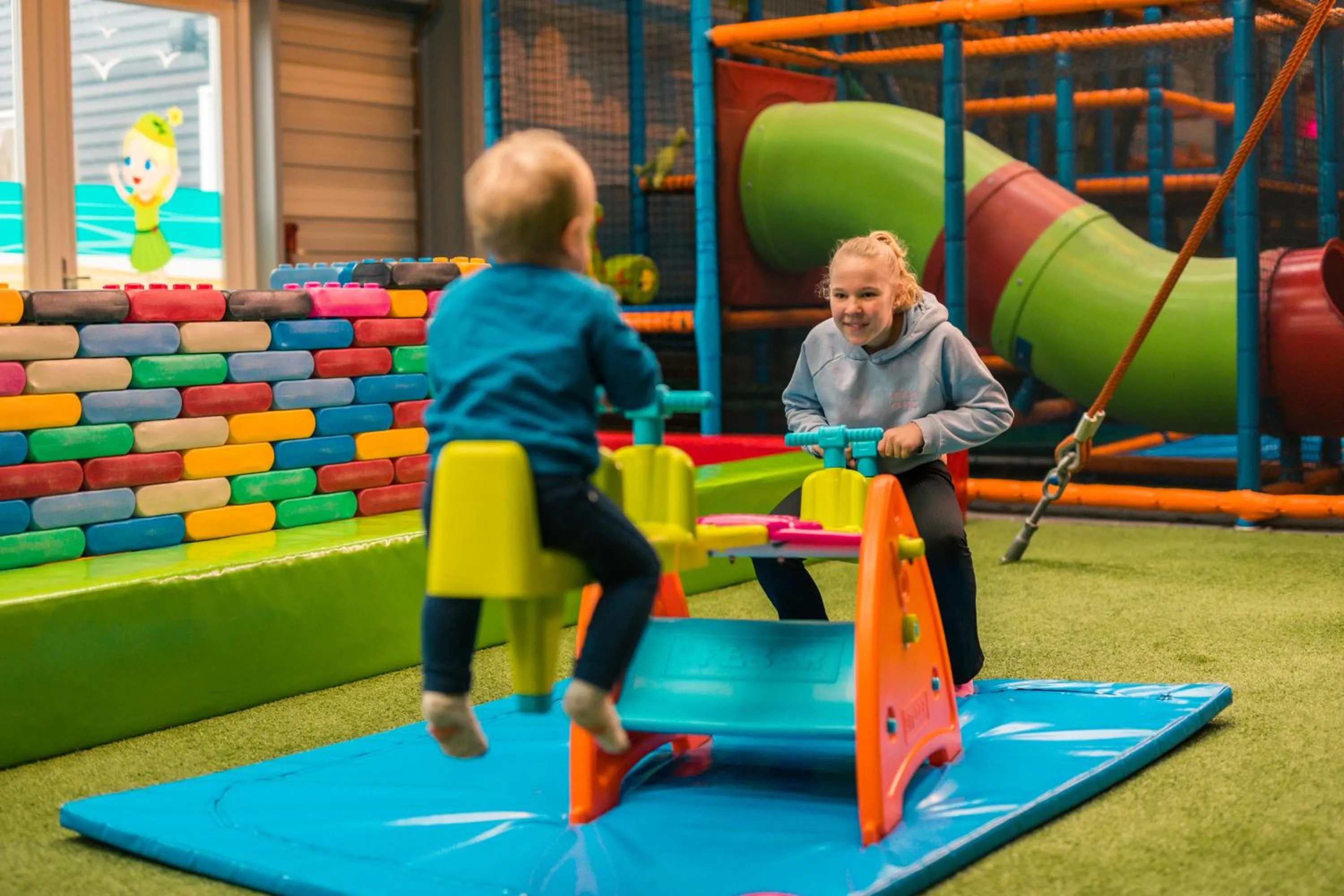 Children play ground in EuroParcs Poort van Zeeland