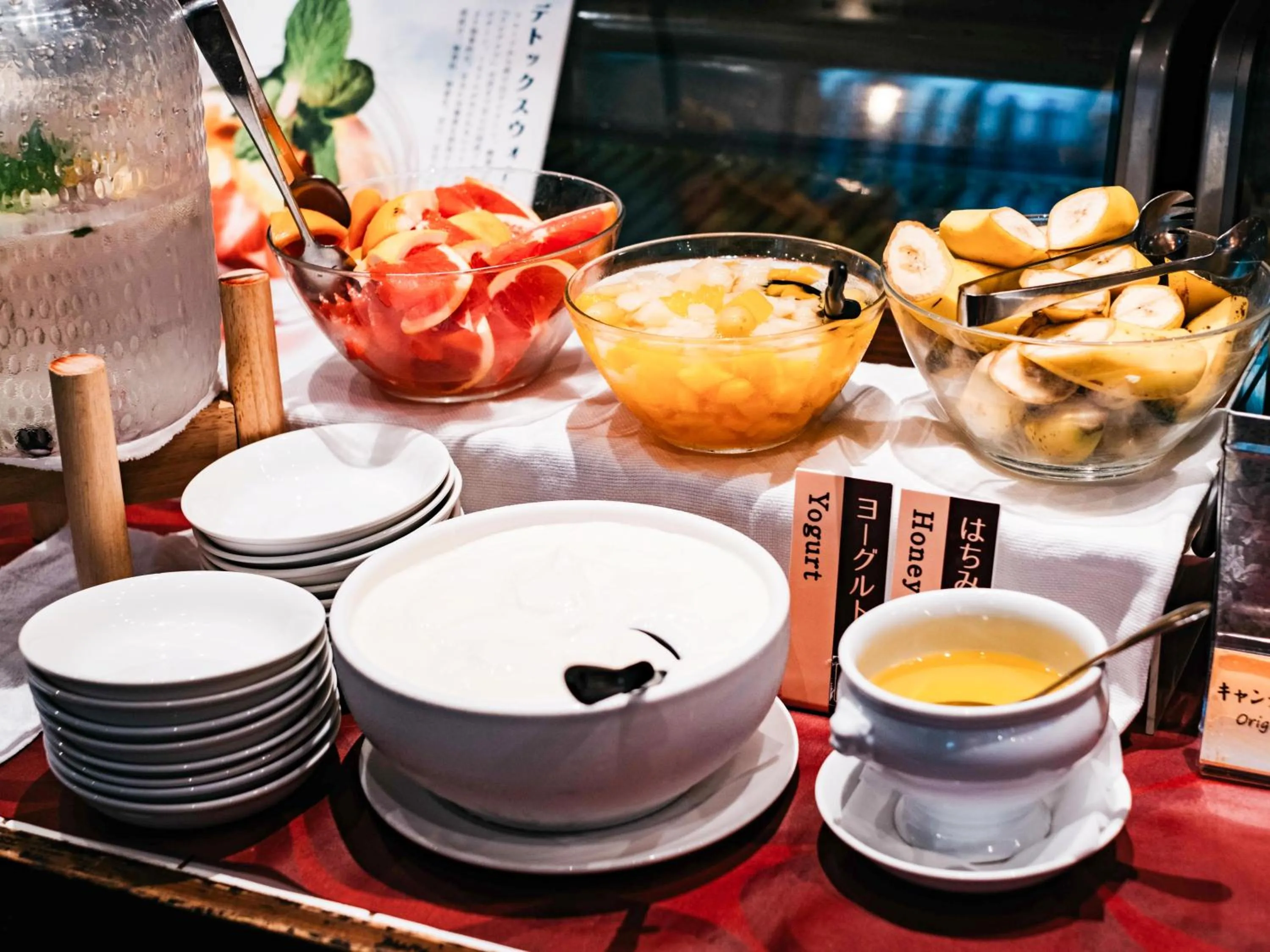 Buffet breakfast in Hotel Resol Trinity Kanazawa